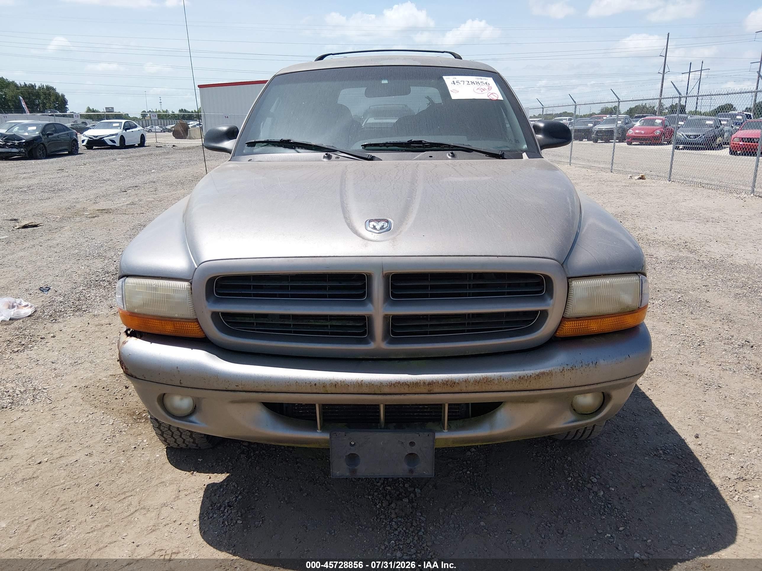 1999 Dodge Durango   Gray vin: 1B4HS28Y8XF608761