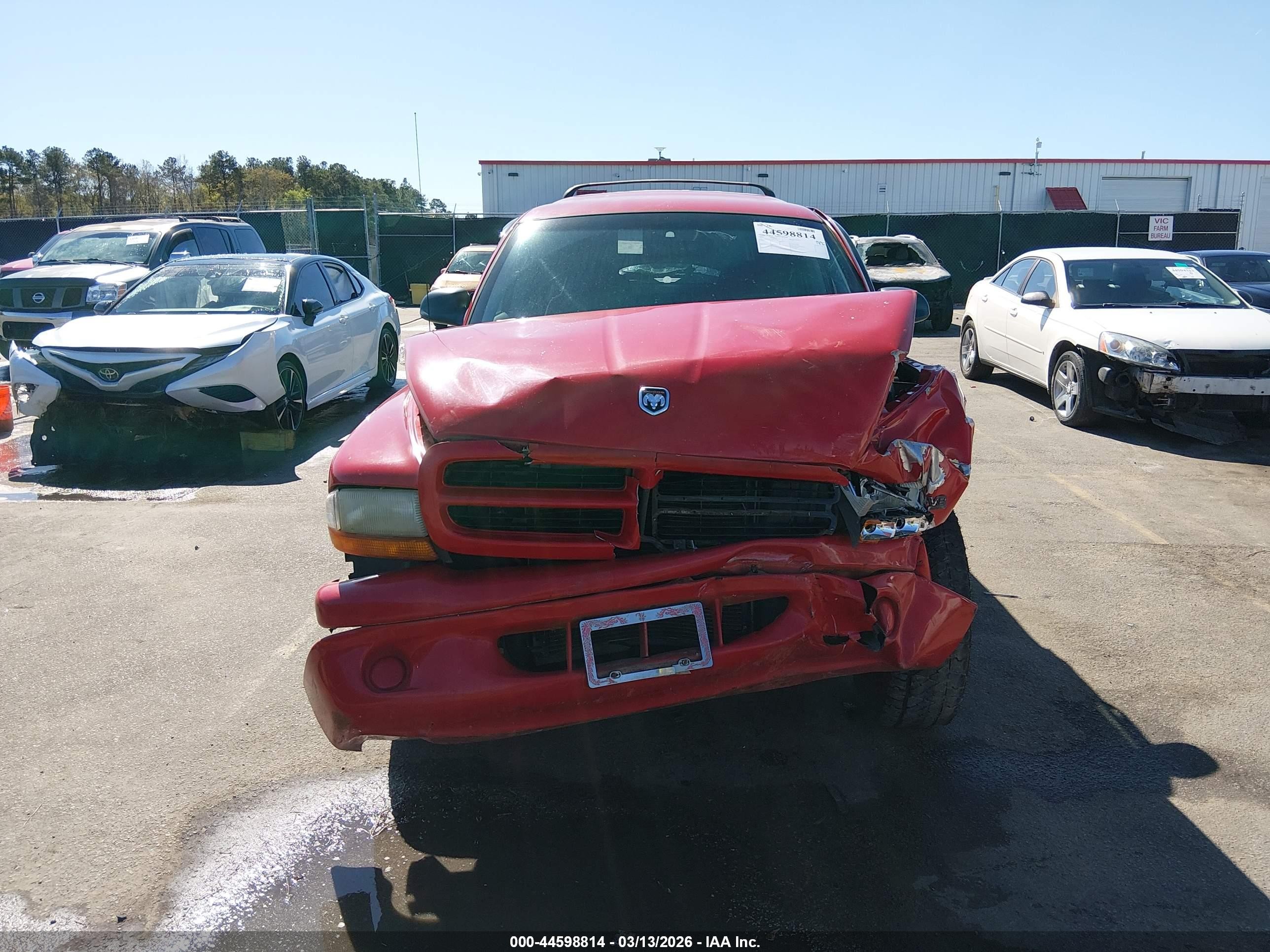1998 Dodge Durango Slt Red vin: 1B4HS28Y9WF187602