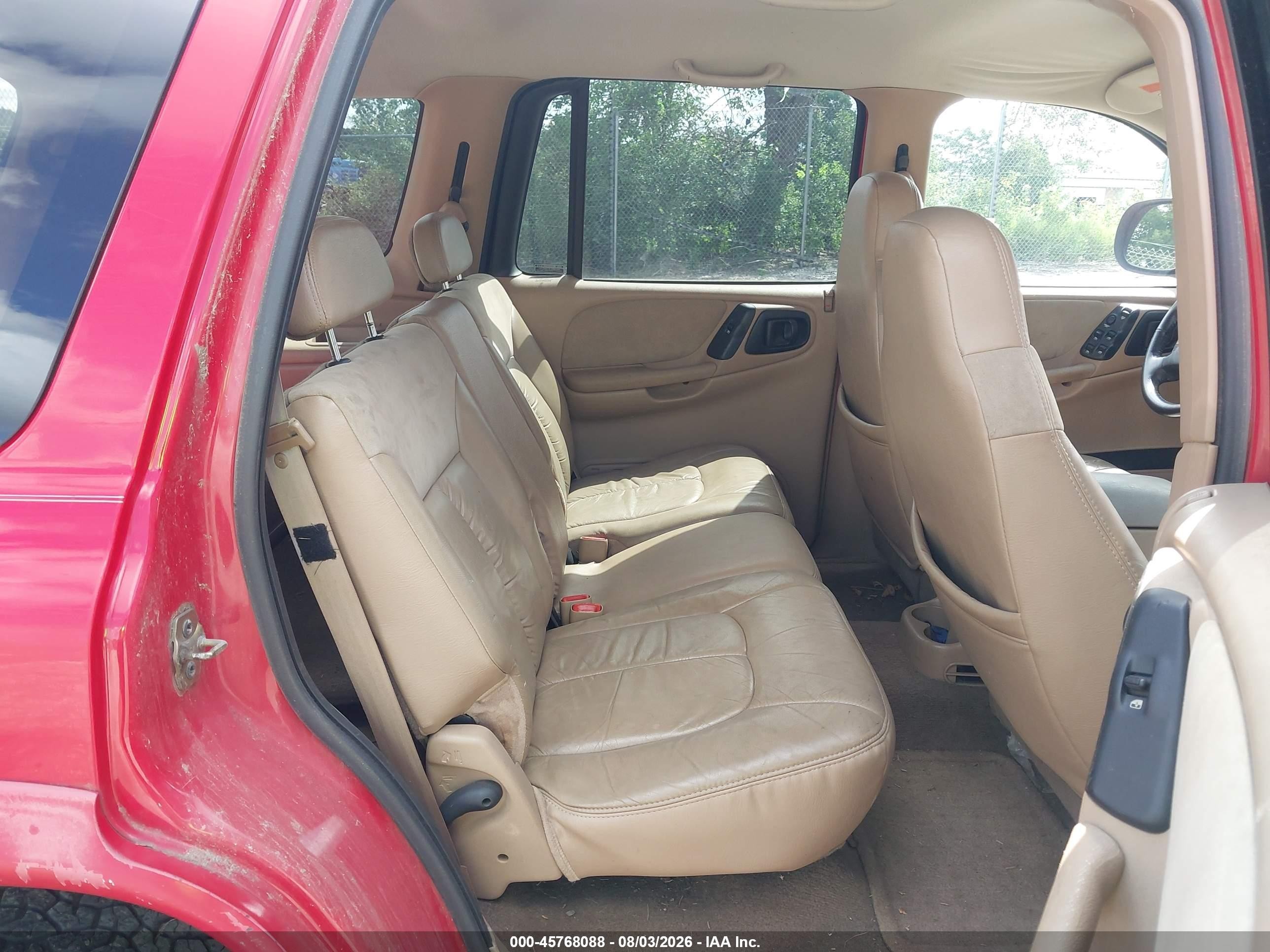 1999 Dodge Durango Red vin: 1B4HS28Y9XF588441