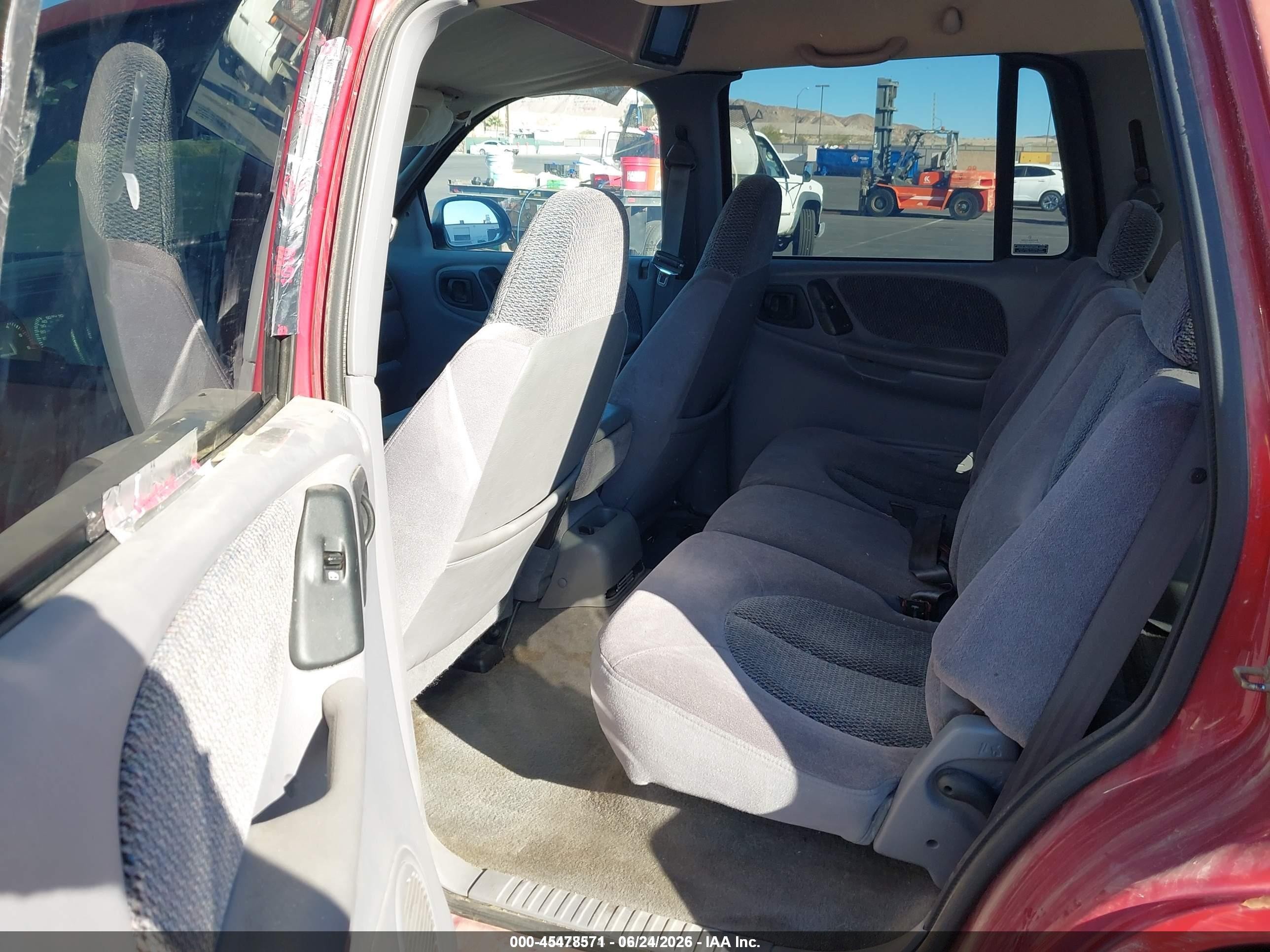 1998 Dodge Durango Slt Red vin: 1B4HS28YXWF125092