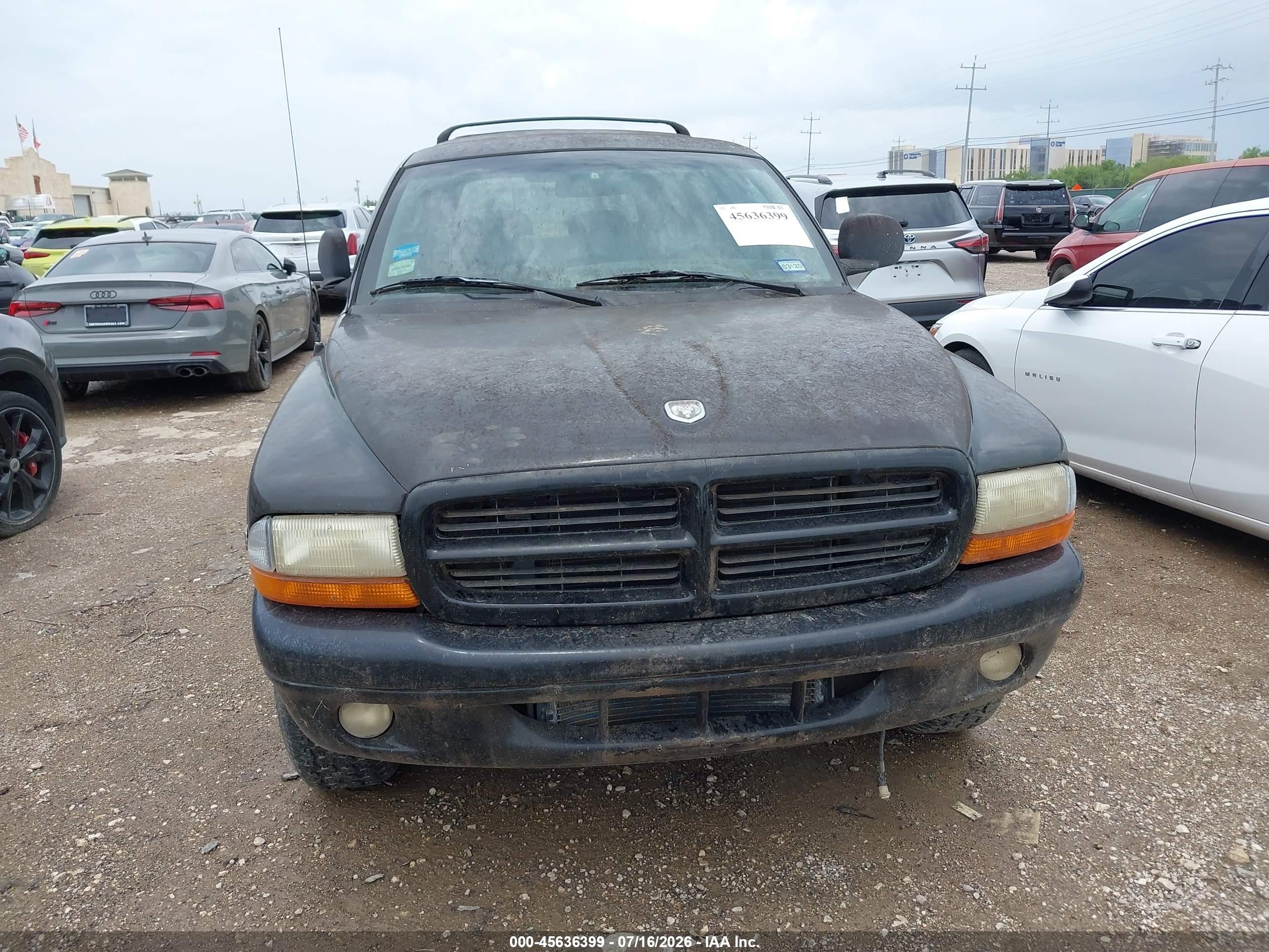 1998 Dodge Durango Slt Black vin: 1B4HS28YXWF168962