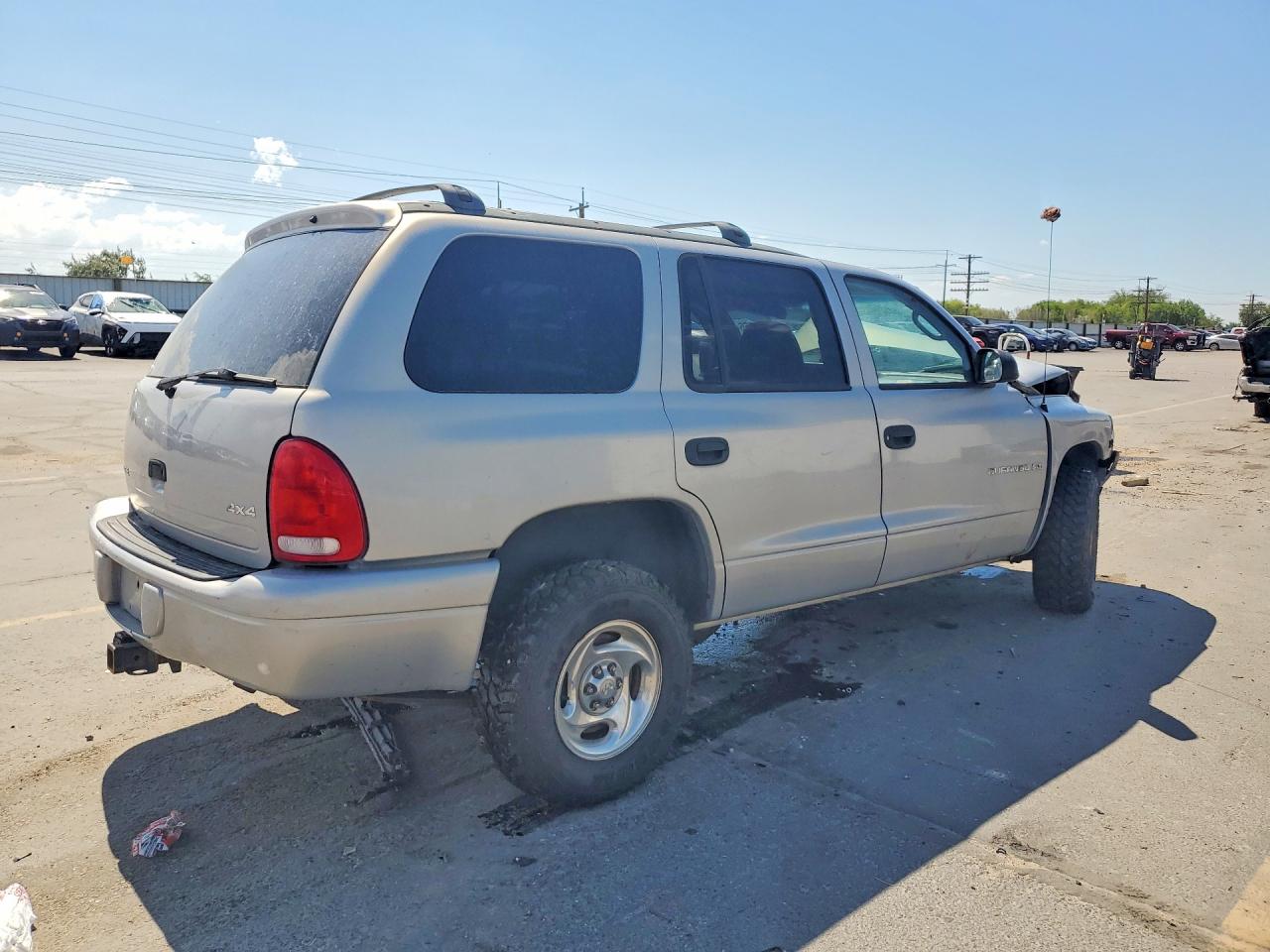 1999 Dodge Durango Silver vin: 1B4HS28YXXF658741