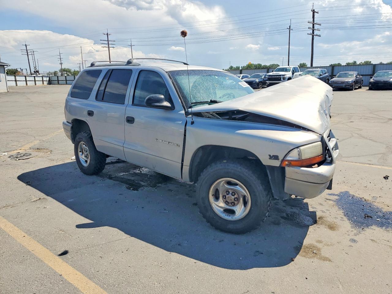 1999 Dodge Durango Silver vin: 1B4HS28YXXF658741