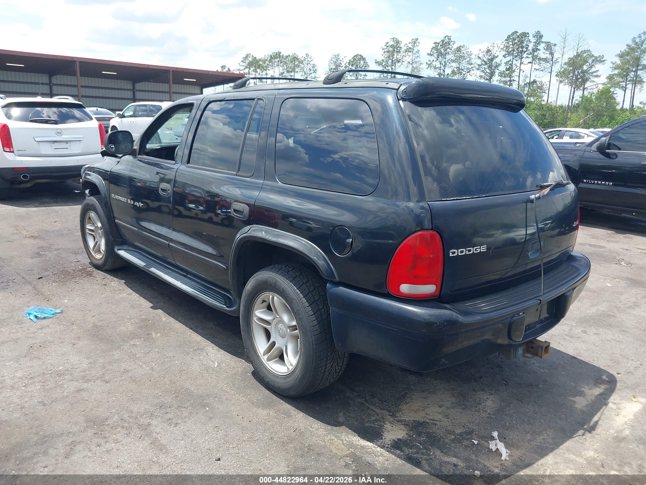 2000 Dodge Durango   Black vin: 1B4HS28Z0YF295263