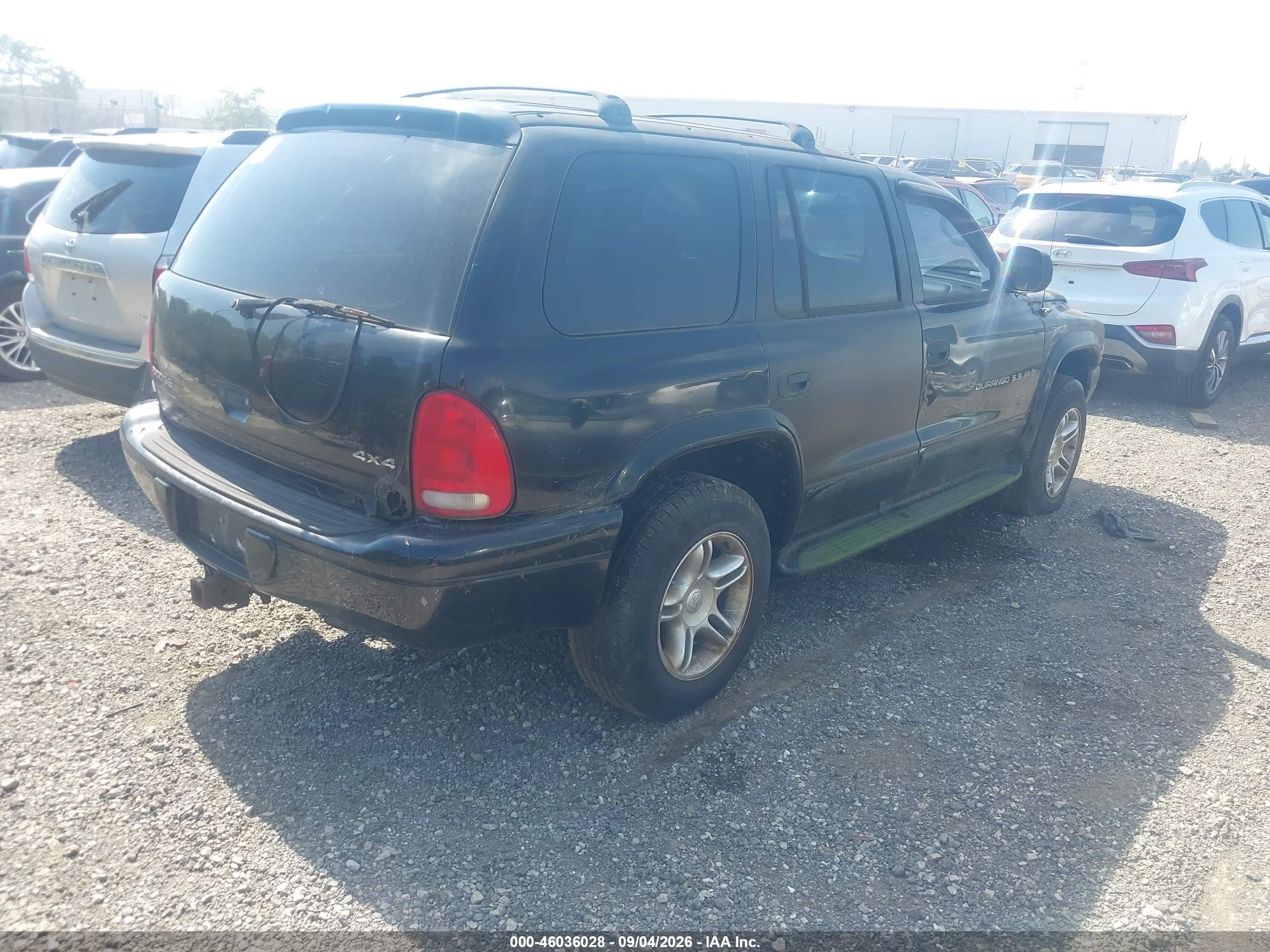 2000 Dodge Durango   Black vin: 1B4HS28Z0YF295862