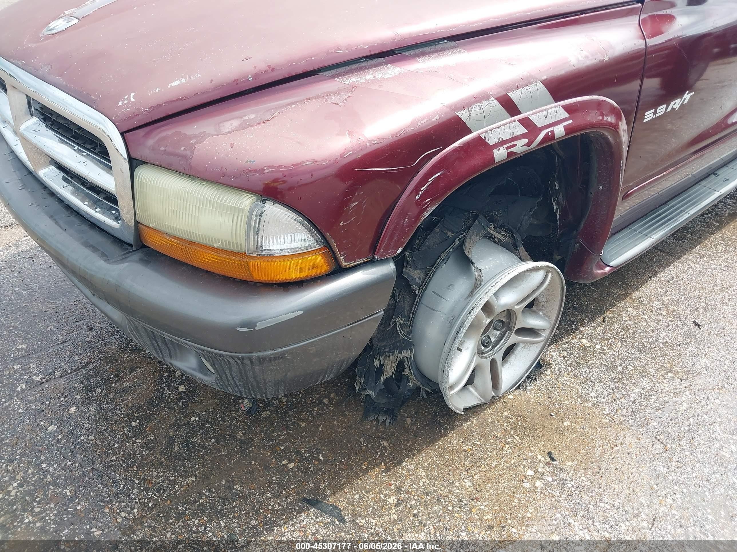 2001 Dodge Durango Slt Maroon vin: 1B4HS28Z11F533336