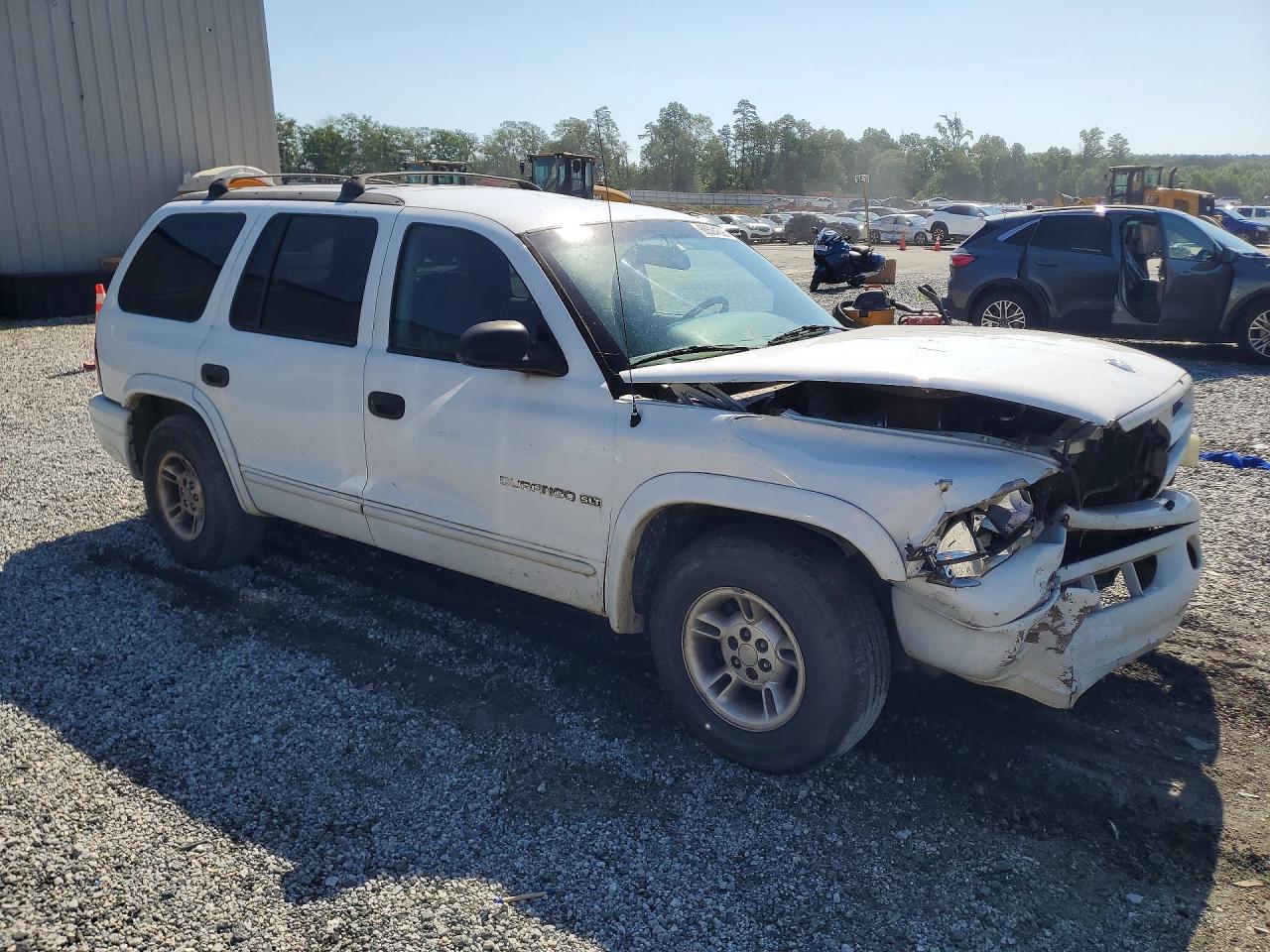 1998 Dodge Durango White vin: 1B4HS28Z1WF125815