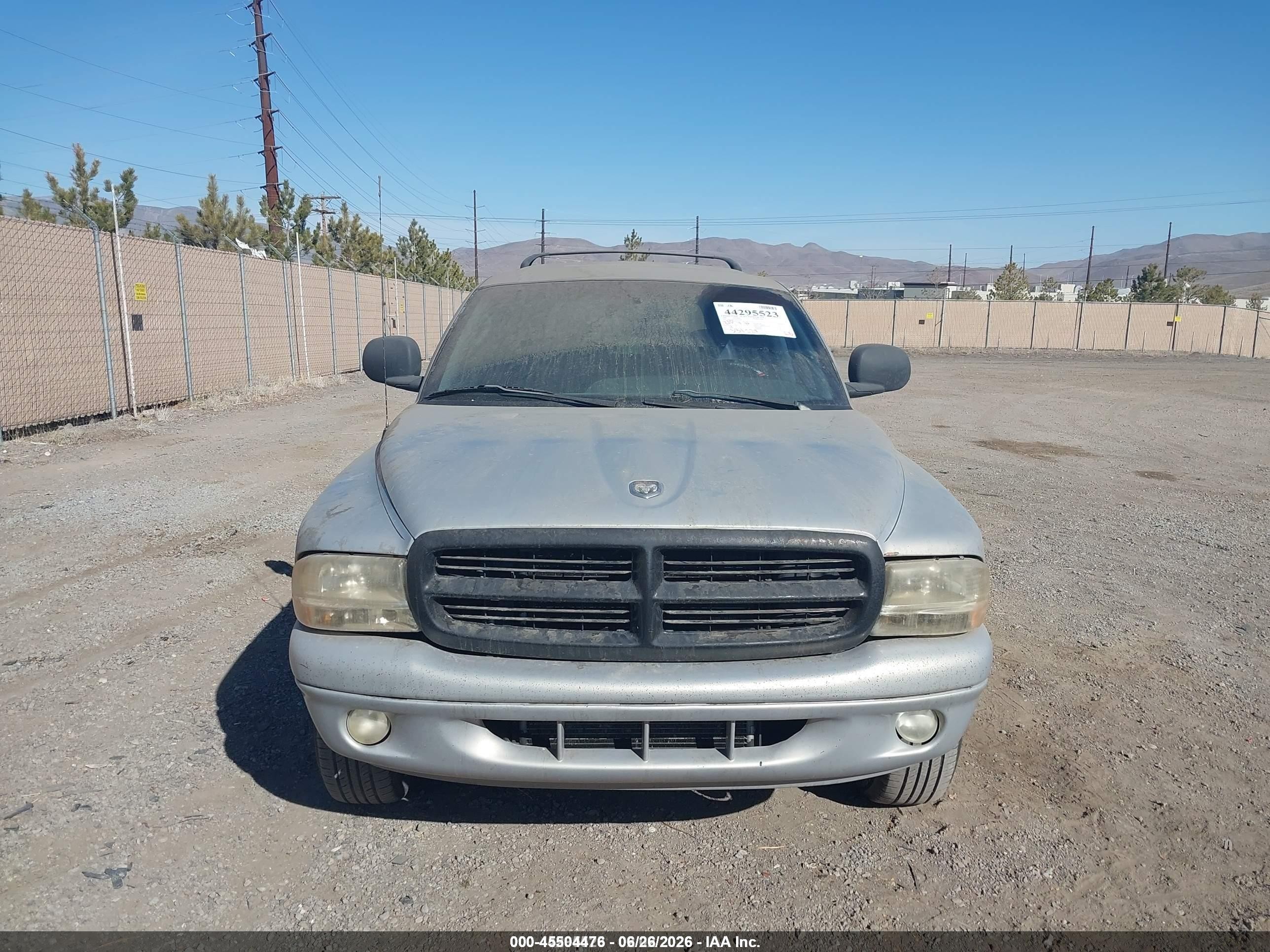 1999 Dodge Durango   Gray vin: 1B4HS28Z2XF513623