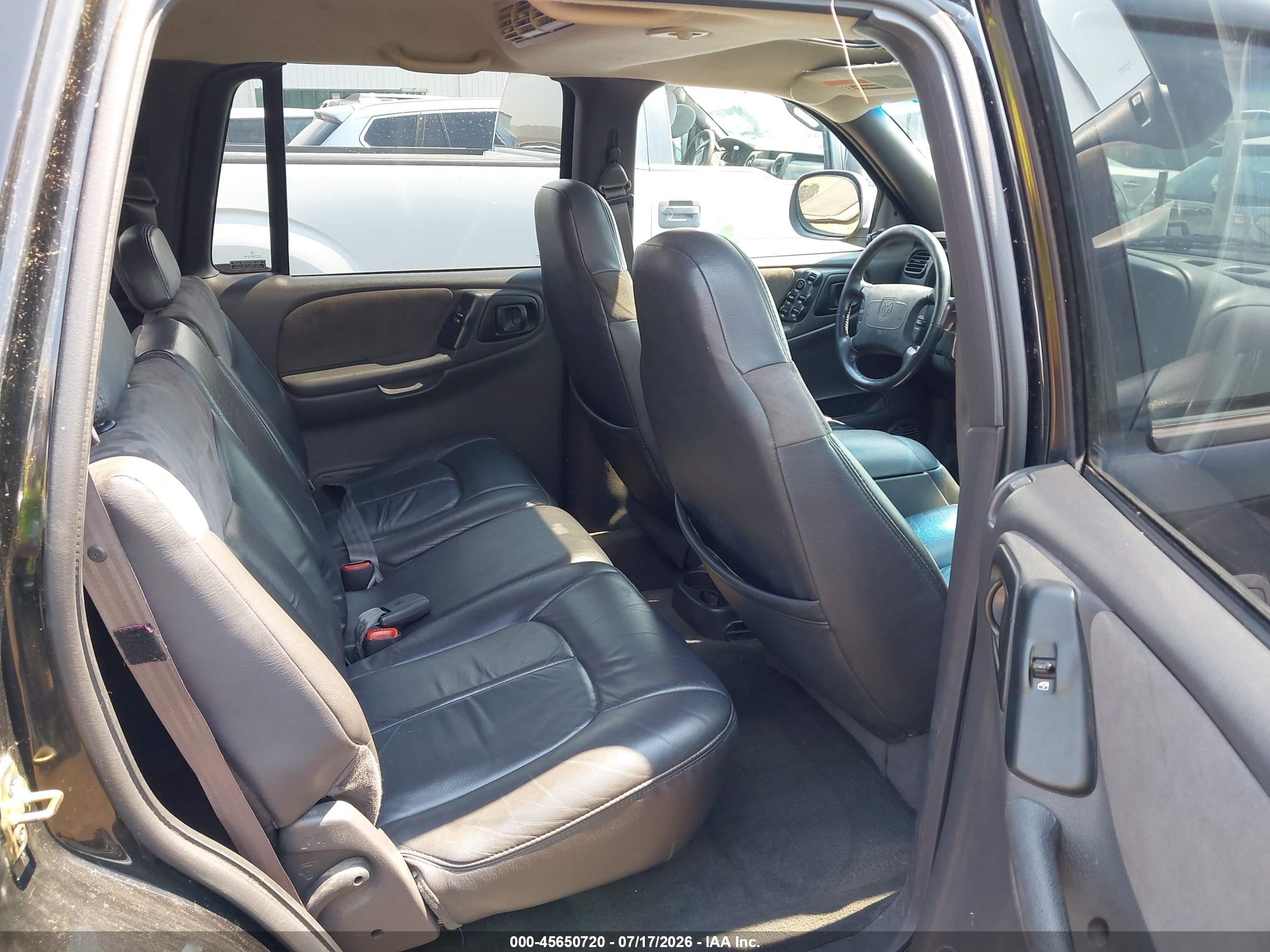 1999 Dodge Durango   Black vin: 1B4HS28Z2XF613625