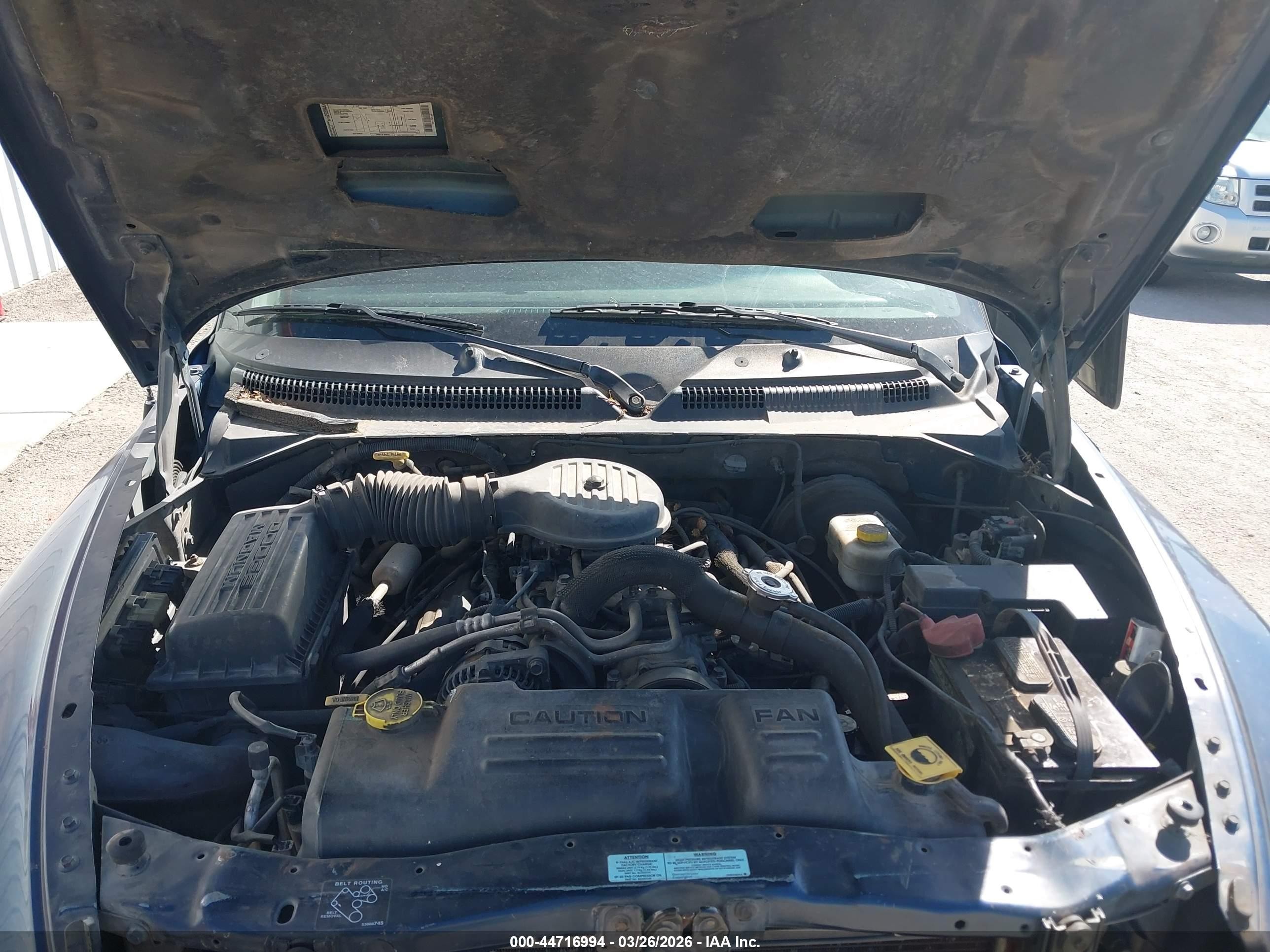 2001 Dodge Durango Slt Blue vin: 1B4HS28Z31F542278
