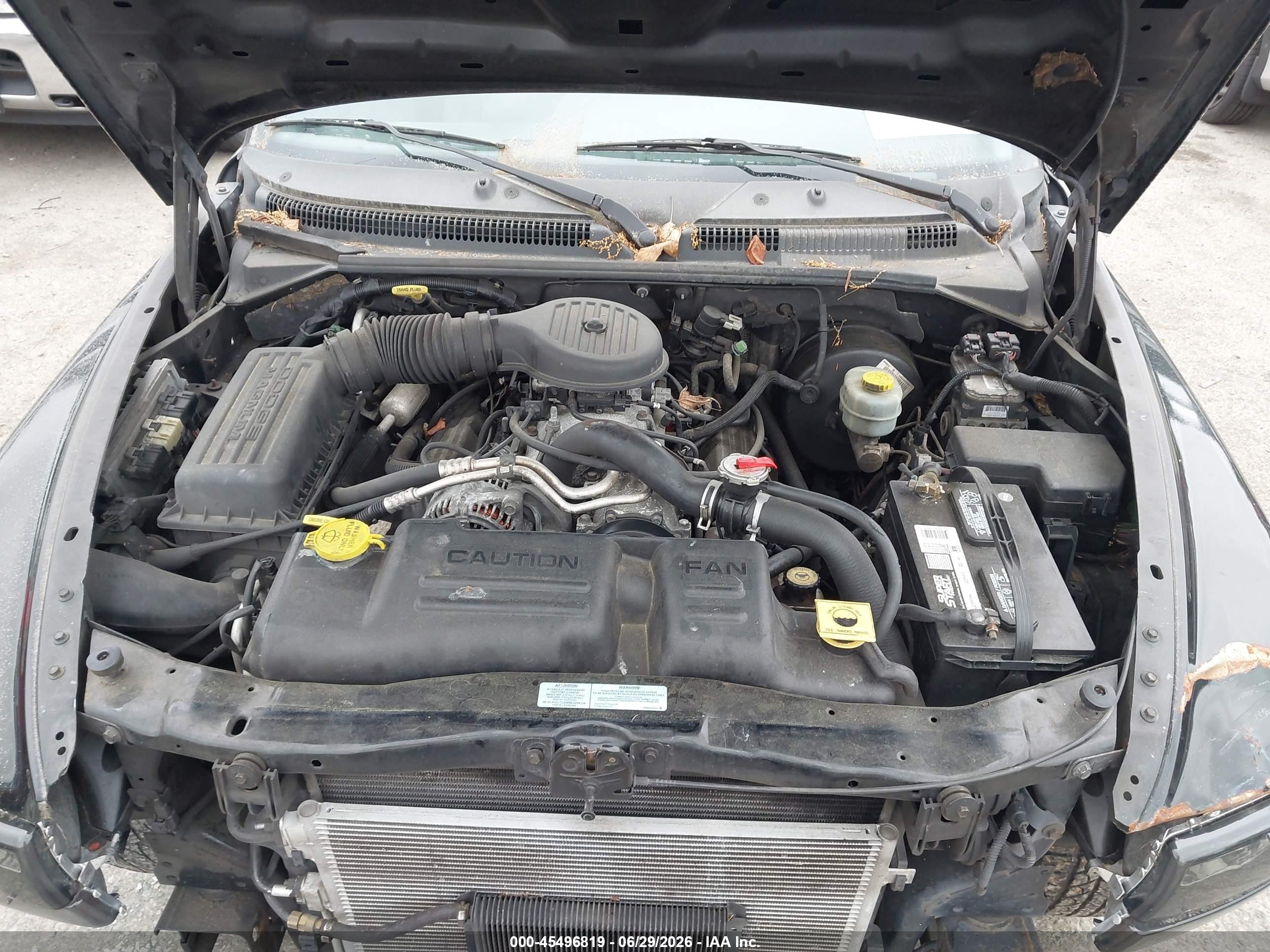 2000 Dodge Durango   Черный vin: 1B4HS28Z3YF134518