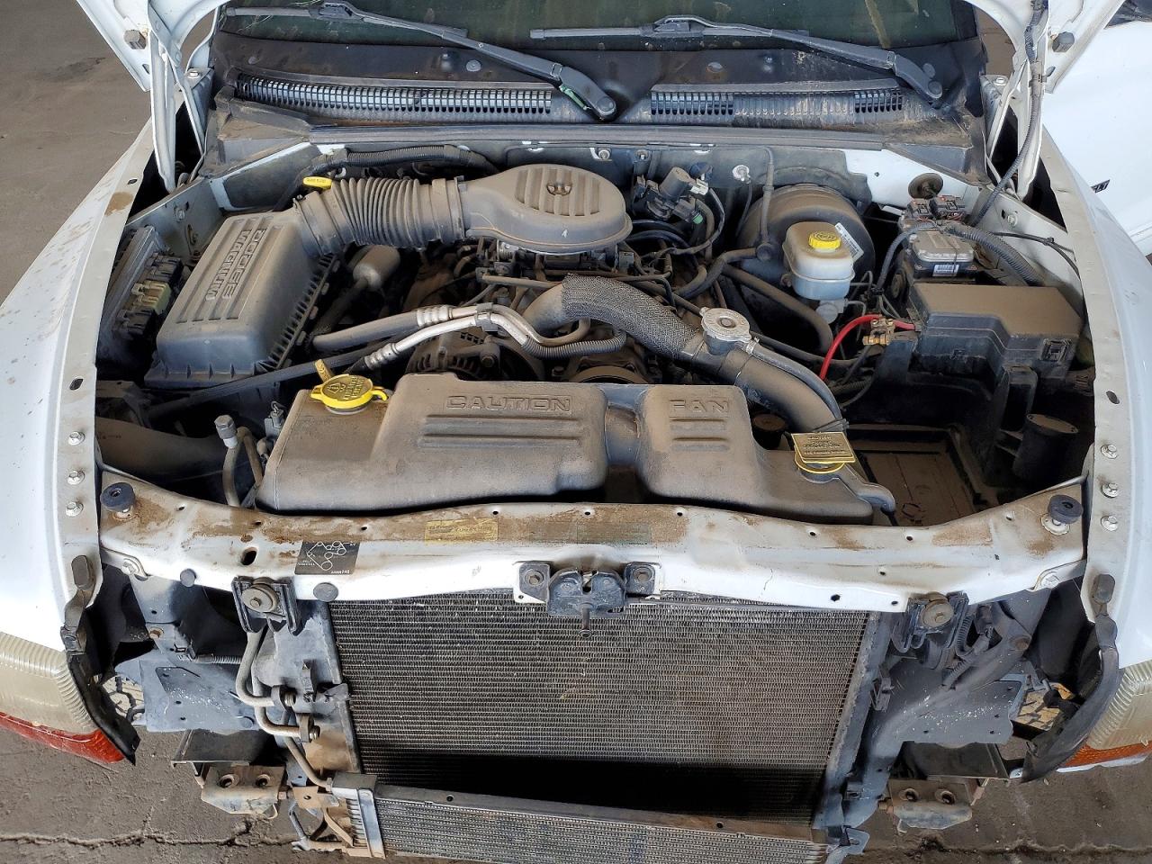 2000 Dodge Durango White vin: 1B4HS28Z3YF291451