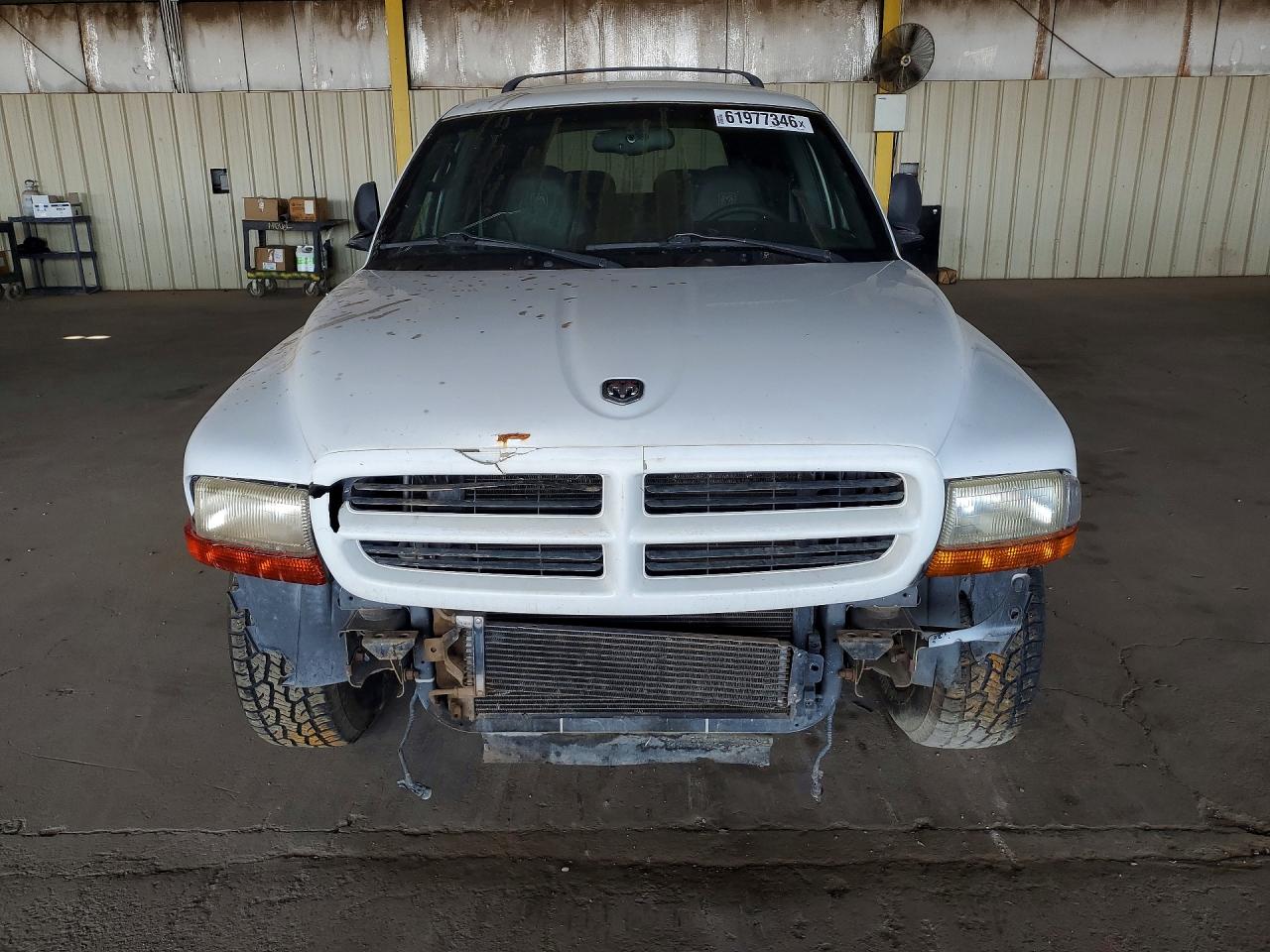 2000 Dodge Durango White vin: 1B4HS28Z3YF291451