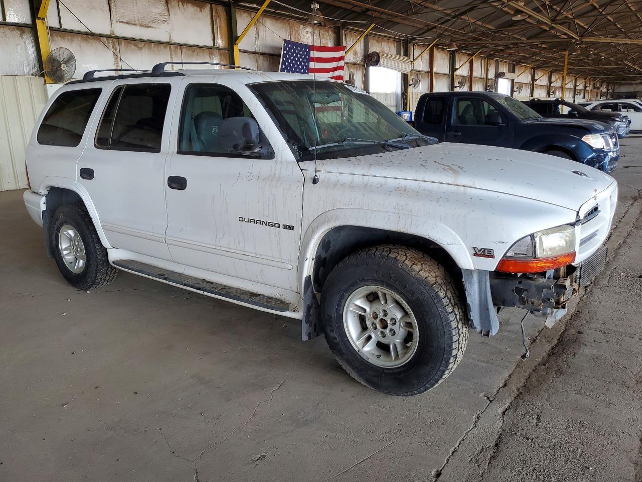 2000 Dodge Durango White vin: 1B4HS28Z3YF291451