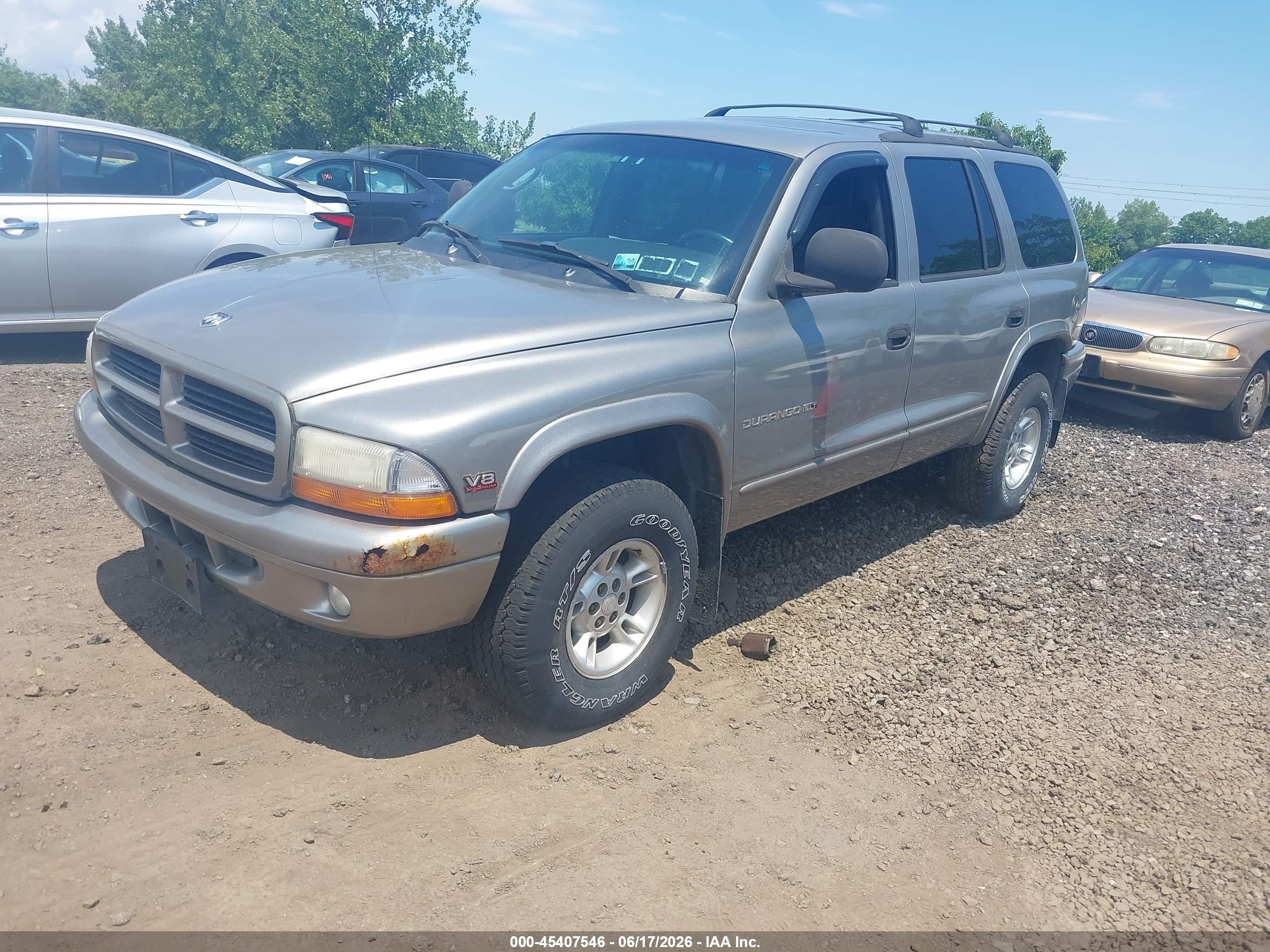1999 Dodge Durango   Silver vin: 1B4HS28Z4XF653060