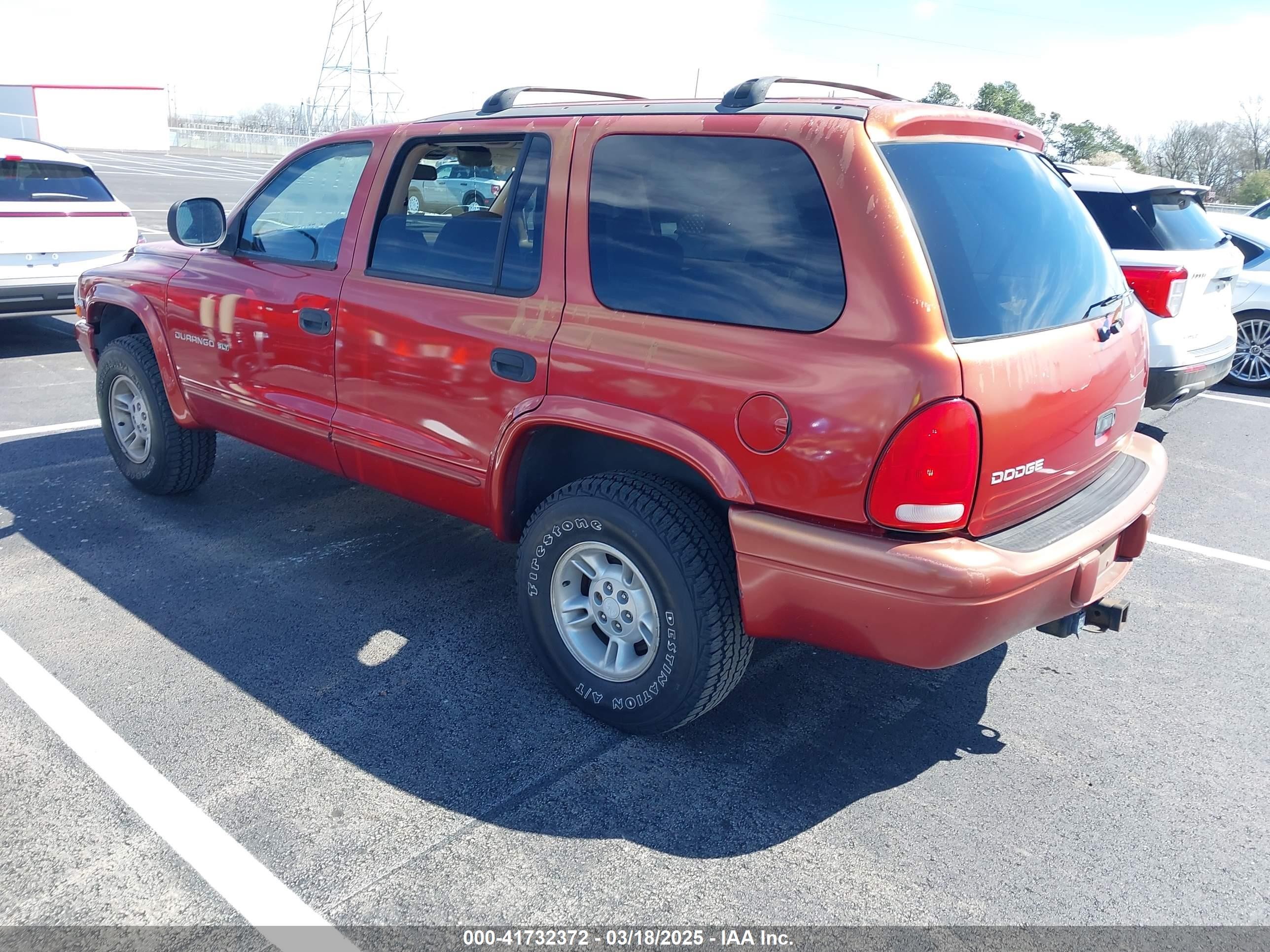 1998 Dodge Durango Slt Красный vin: 1B4HS28Z5WF194166