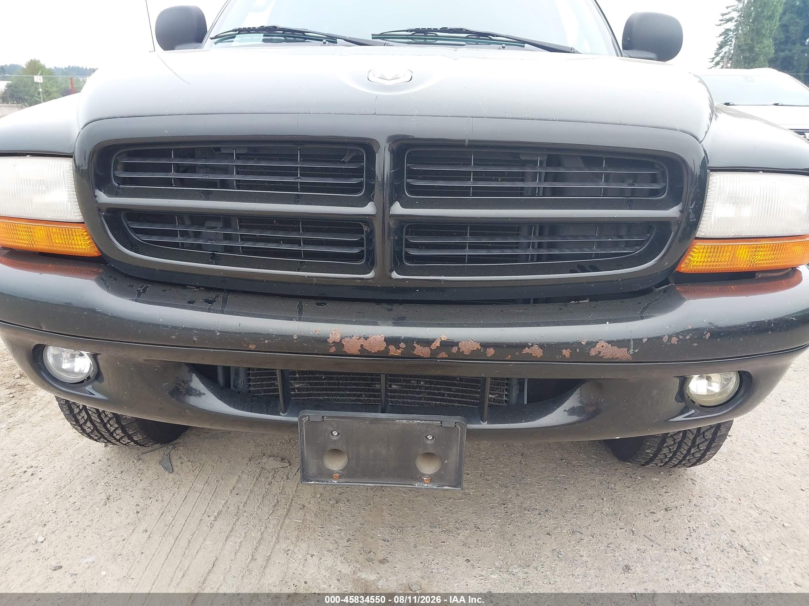 1999 Dodge Durango   Black vin: 1B4HS28Z5XF622304