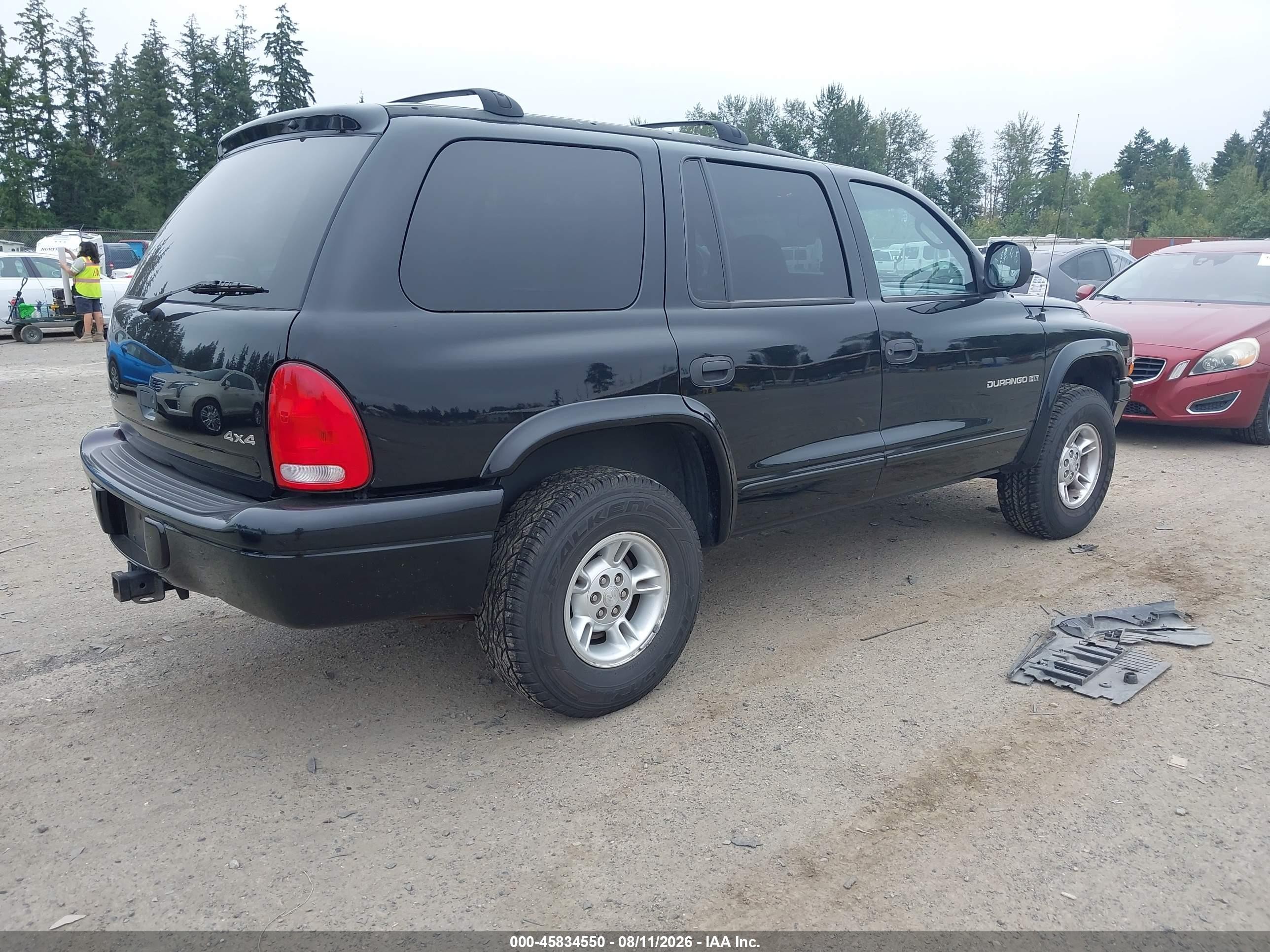 1999 Dodge Durango   Black vin: 1B4HS28Z5XF622304