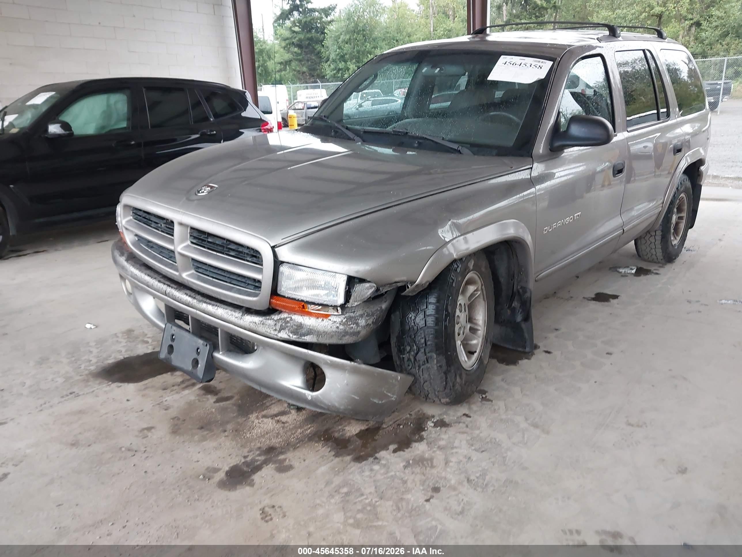 2000 Dodge Durango   Tan vin: 1B4HS28Z5YF108616