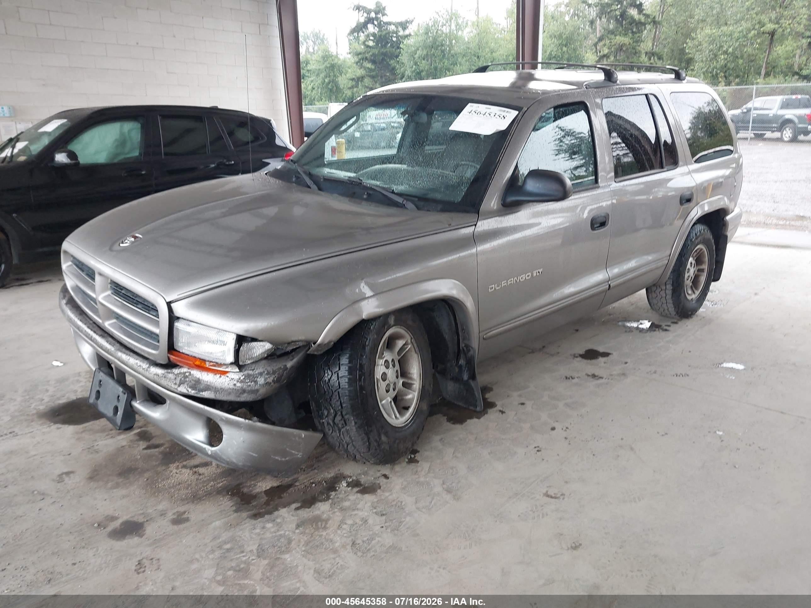 2000 Dodge Durango   Tan vin: 1B4HS28Z5YF108616