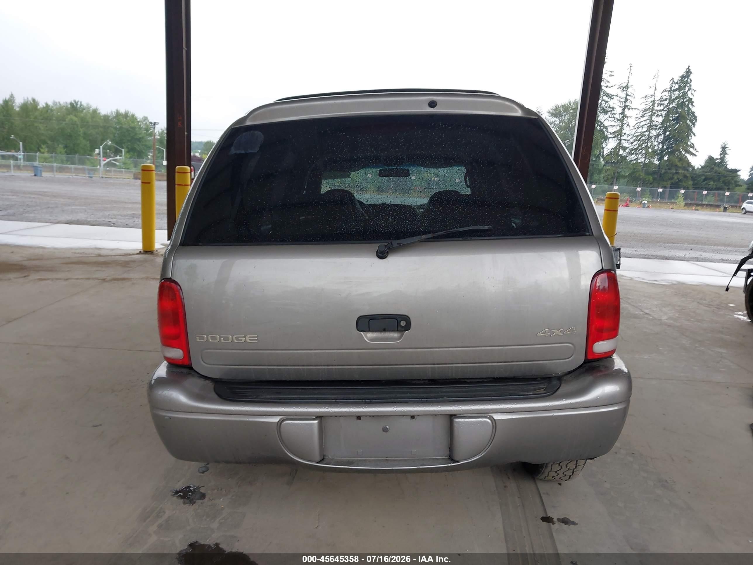 2000 Dodge Durango   Tan vin: 1B4HS28Z5YF108616