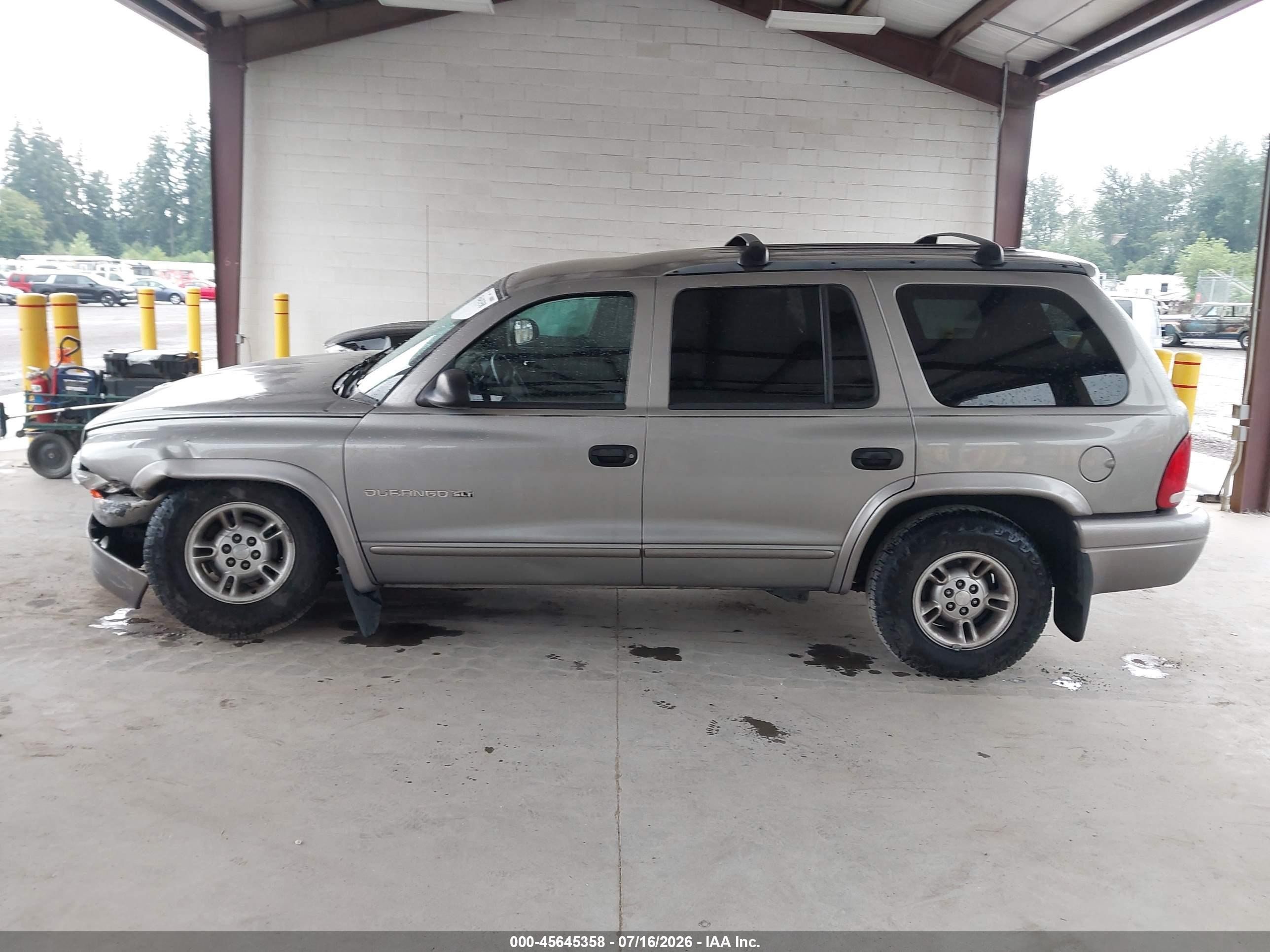 2000 Dodge Durango   Tan vin: 1B4HS28Z5YF108616