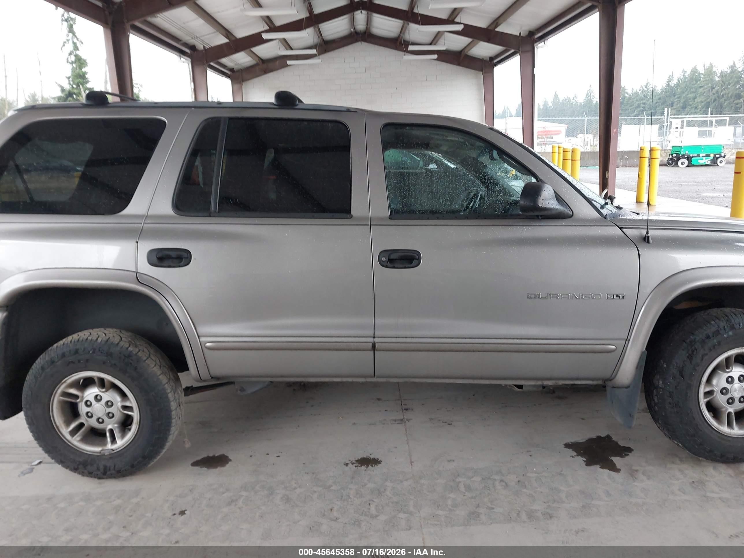 2000 Dodge Durango   Tan vin: 1B4HS28Z5YF108616