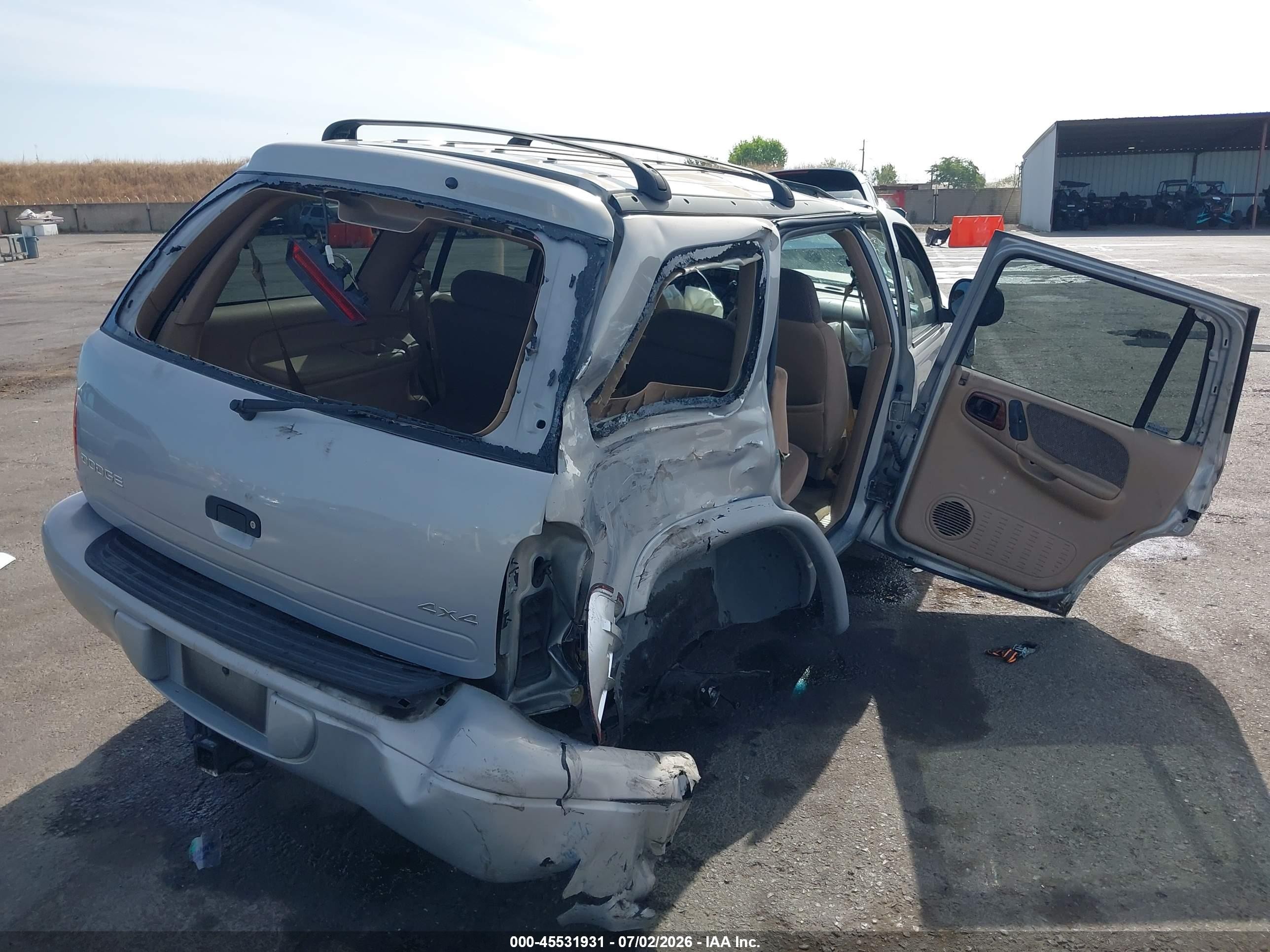 1999 Dodge Durango   Silver vin: 1B4HS28Z7XF512581