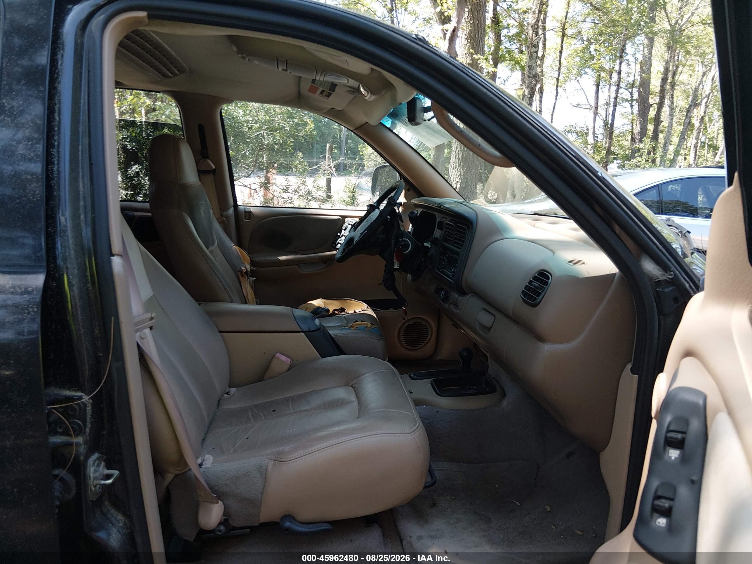 1999 Dodge Durango   Black vin: 1B4HS28Z7XF517943
