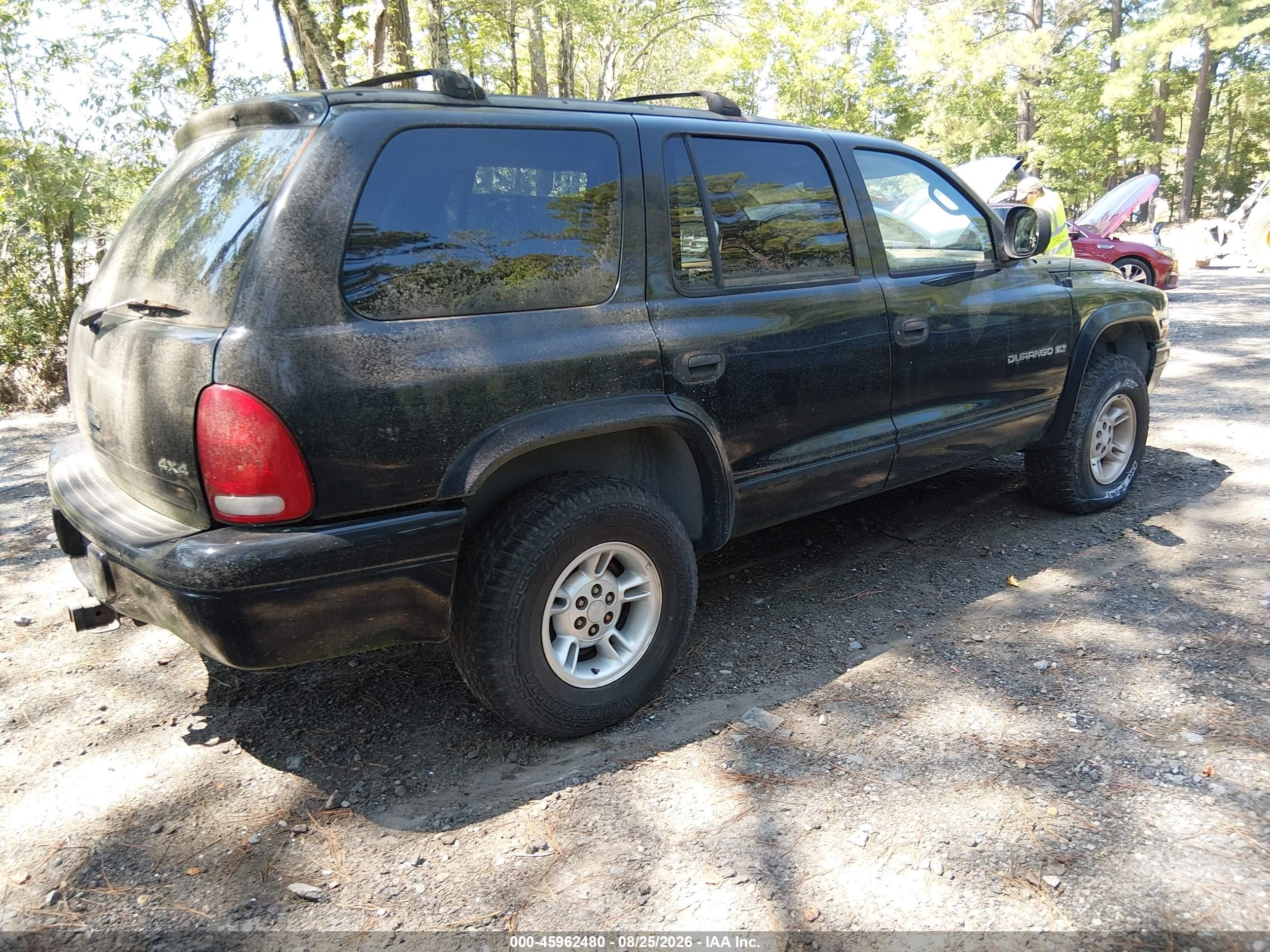 1999 Dodge Durango   Black vin: 1B4HS28Z7XF517943
