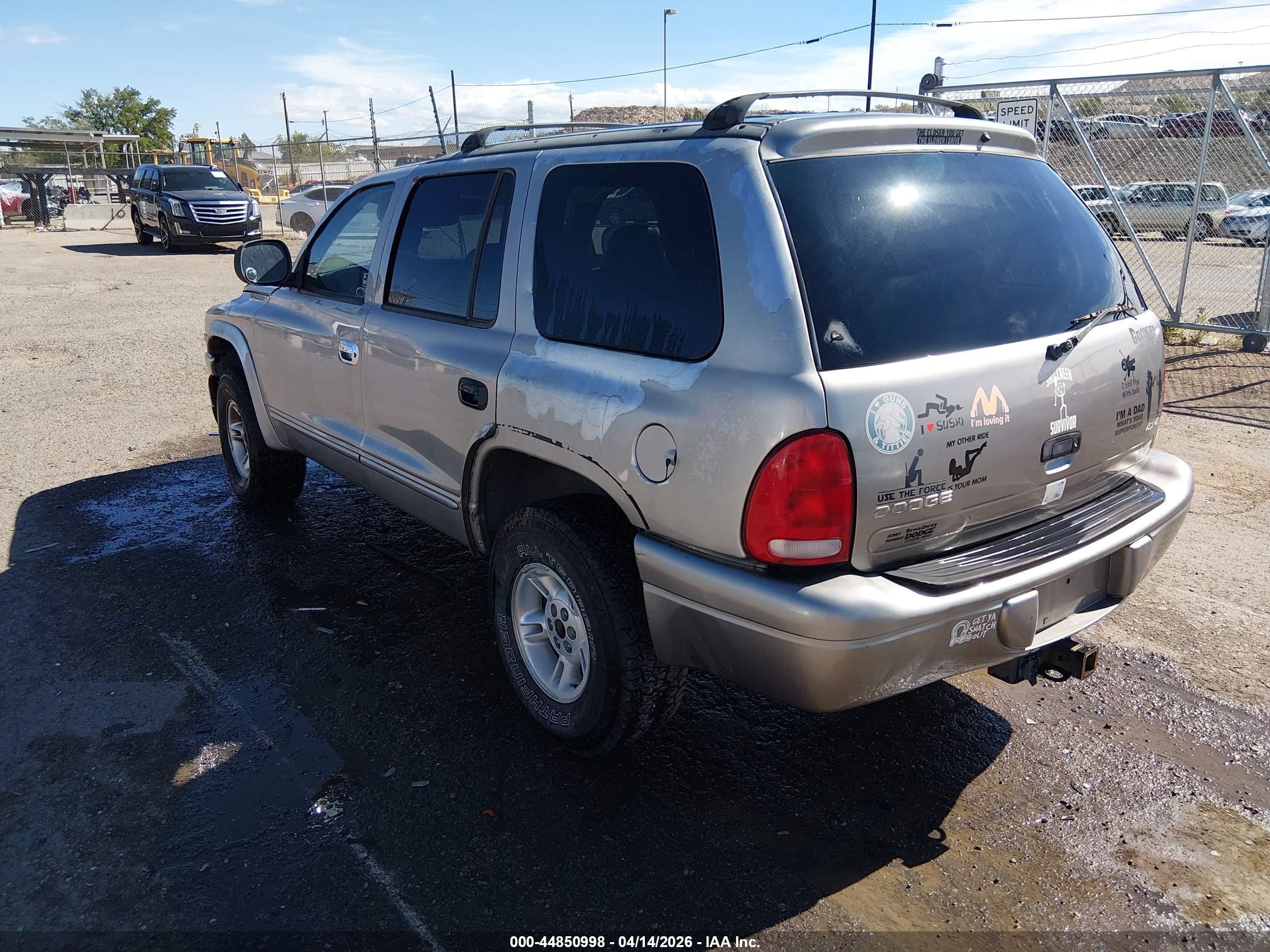 1999 Dodge Durango   Silver vin: 1B4HS28Z7XF564244