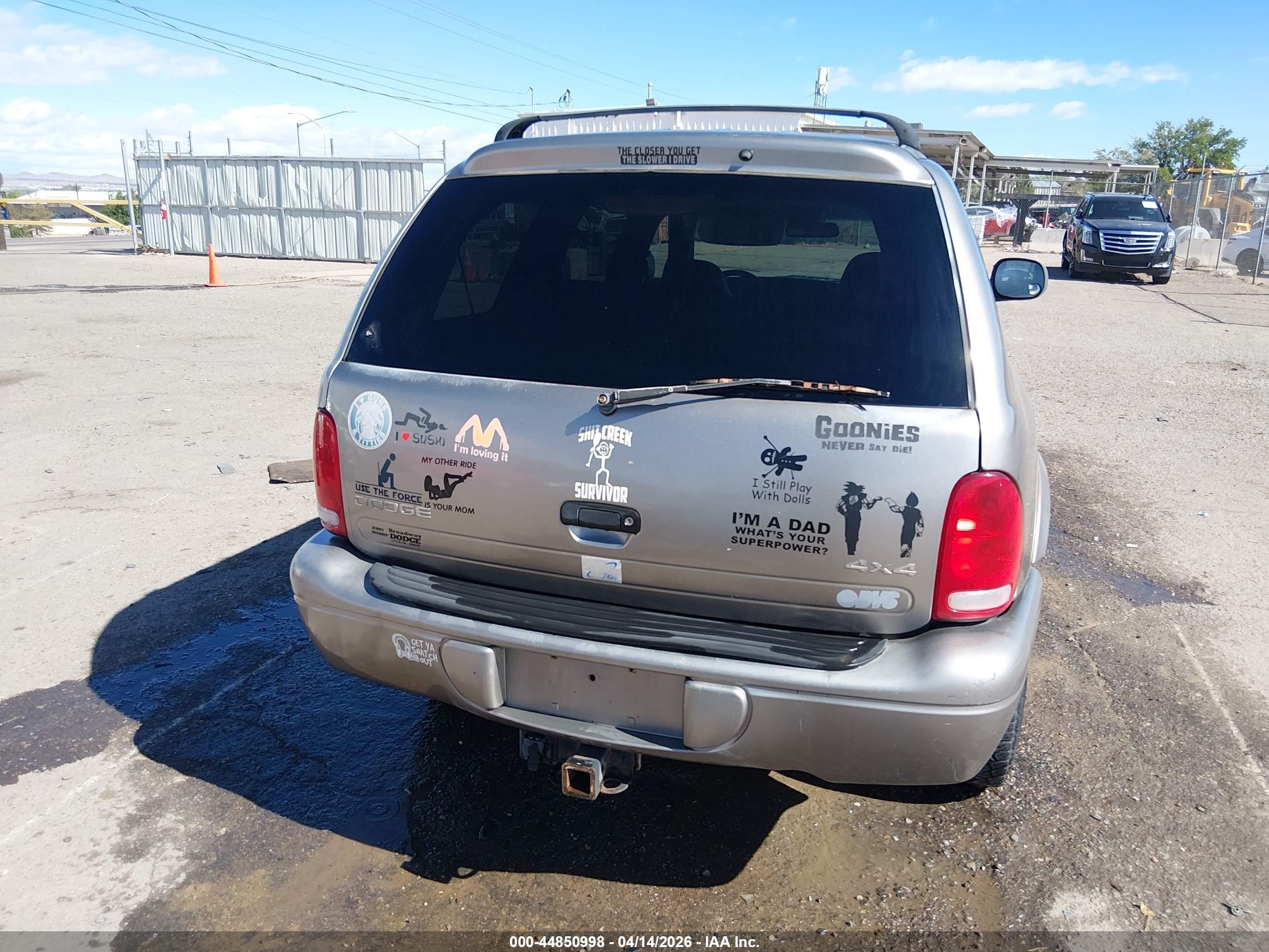 1999 Dodge Durango   Silver vin: 1B4HS28Z7XF564244