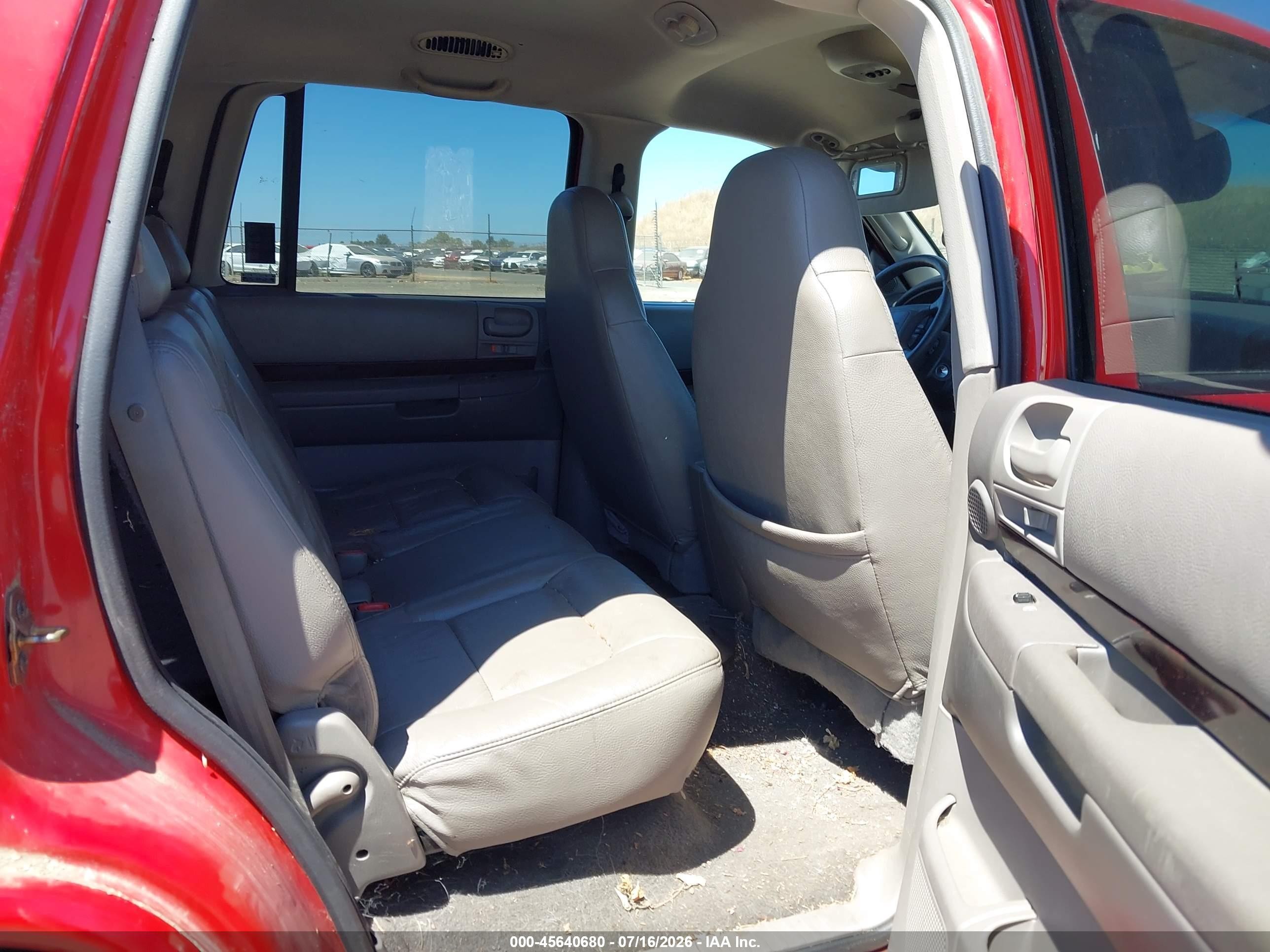 2001 Dodge Durango Slt Red vin: 1B4HS28Z81F585000