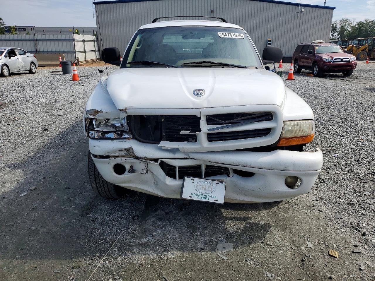 1999 Dodge Durango White vin: 1B4HS28Z8XF649481