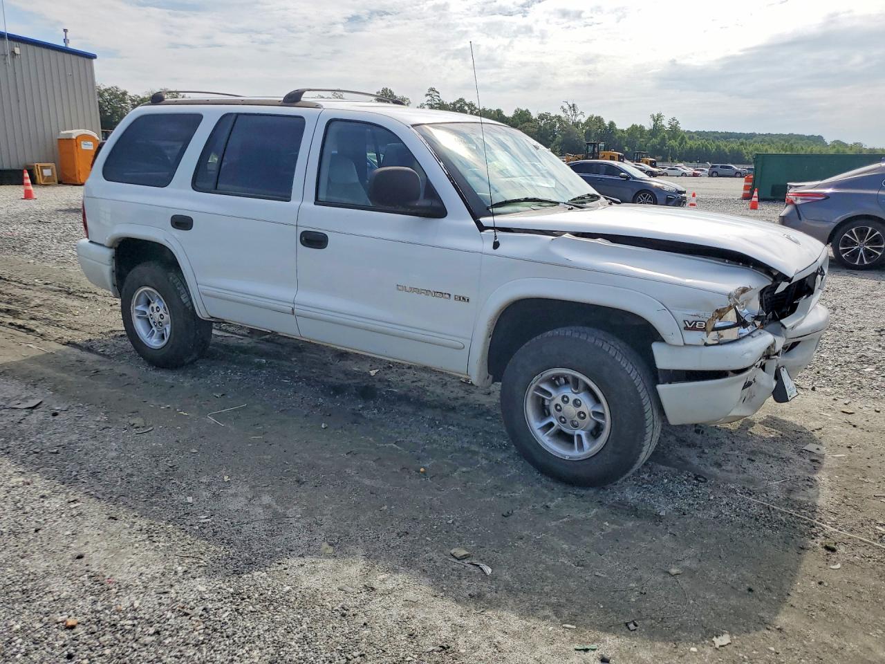 1999 Dodge Durango White vin: 1B4HS28Z8XF649481