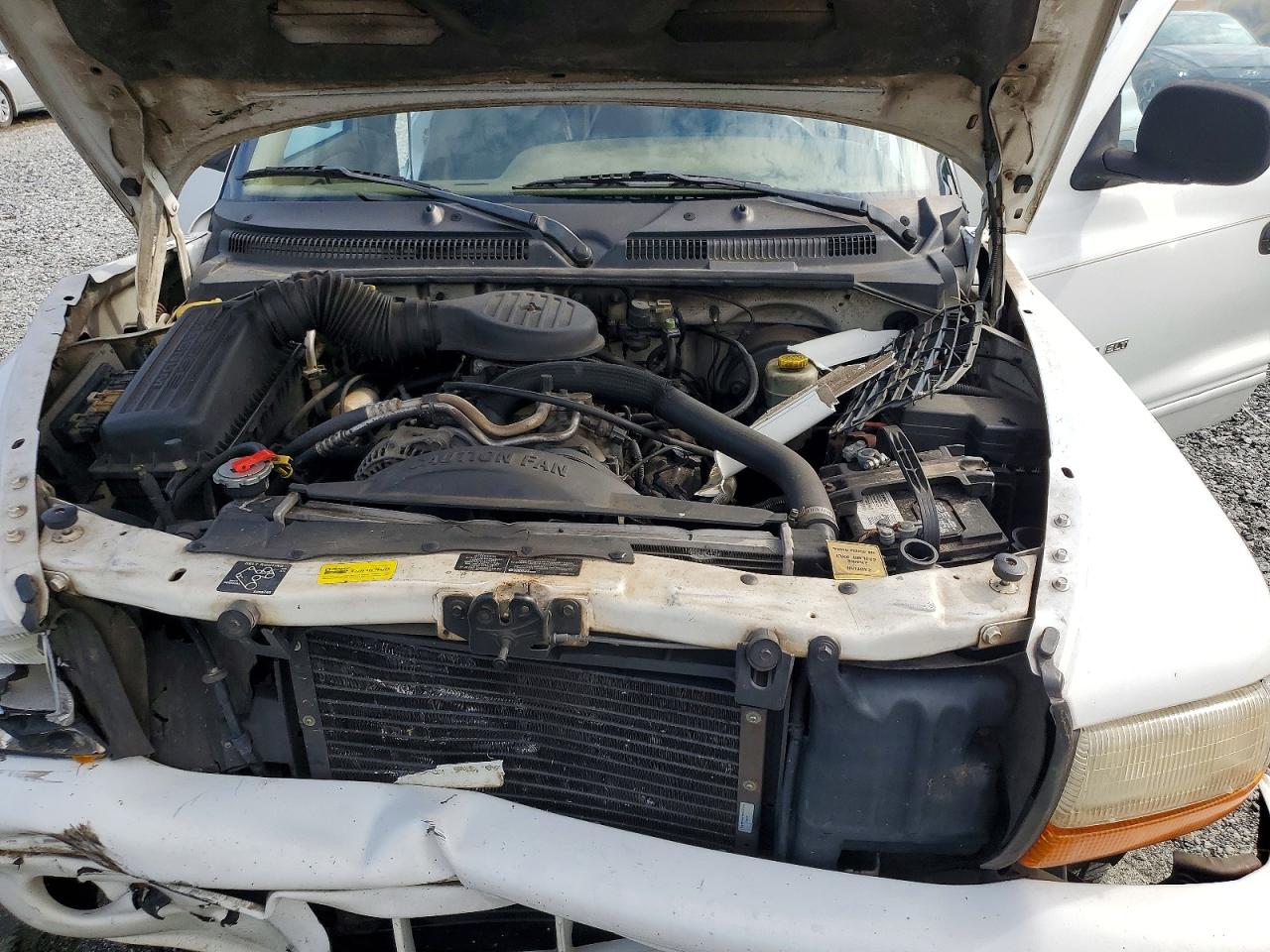 1999 Dodge Durango White vin: 1B4HS28Z8XF649481