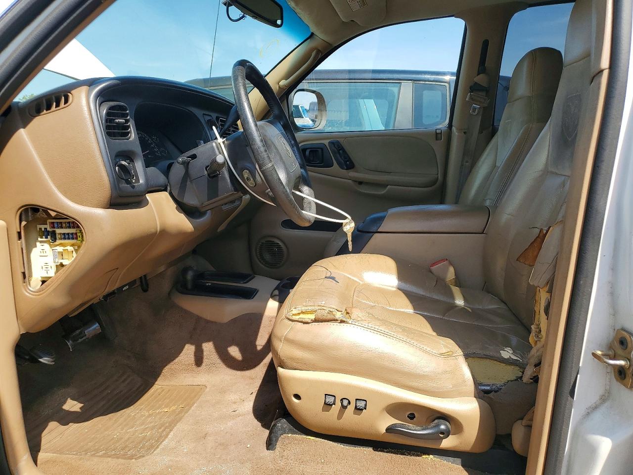 1999 Dodge Durango White vin: 1B4HS28Z8XF649481