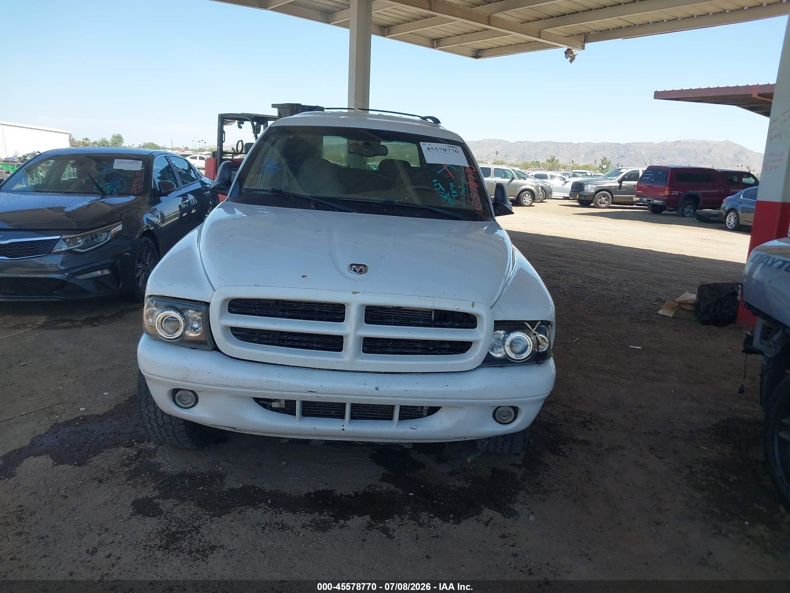 2001 Dodge Durango Slt White vin: 1B4HS28Z91F561529