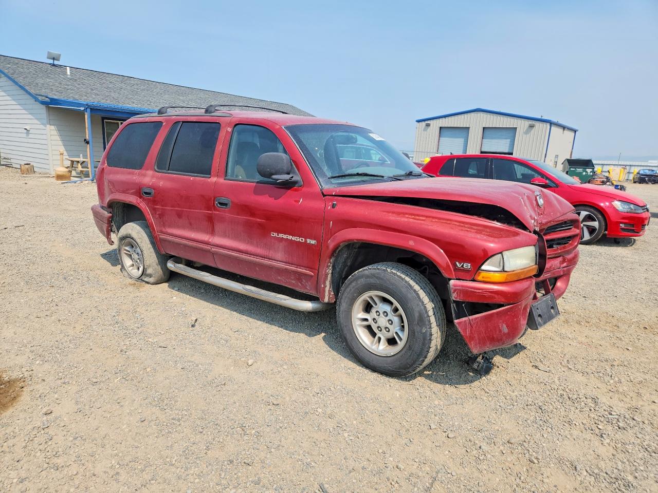 1999 Dodge Durango Burgundy vin: 1B4HS28Z9XF613296