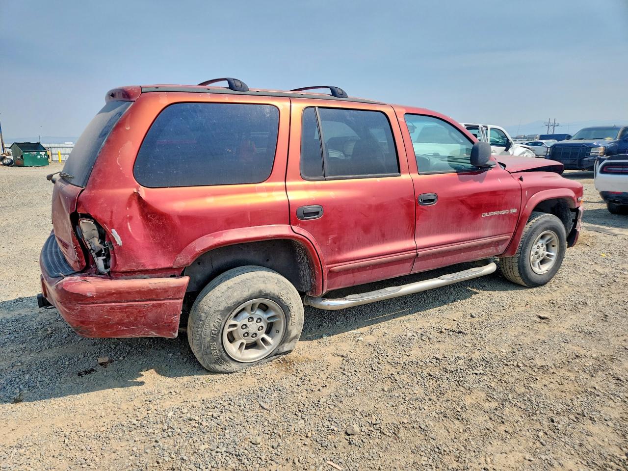 1999 Dodge Durango Burgundy vin: 1B4HS28Z9XF613296
