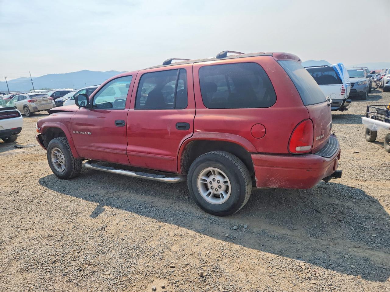 1999 Dodge Durango Burgundy vin: 1B4HS28Z9XF613296