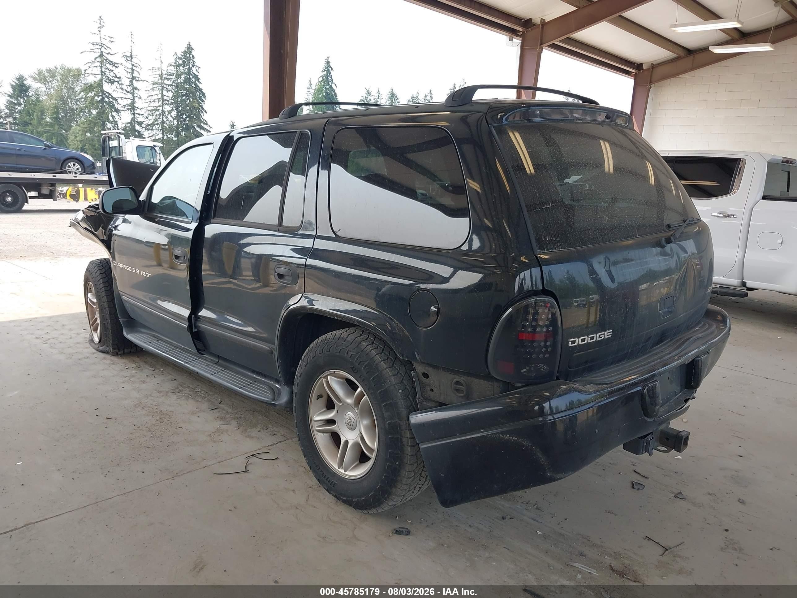 2001 Dodge Durango Slt Black vin: 1B4HS28ZX1F558879