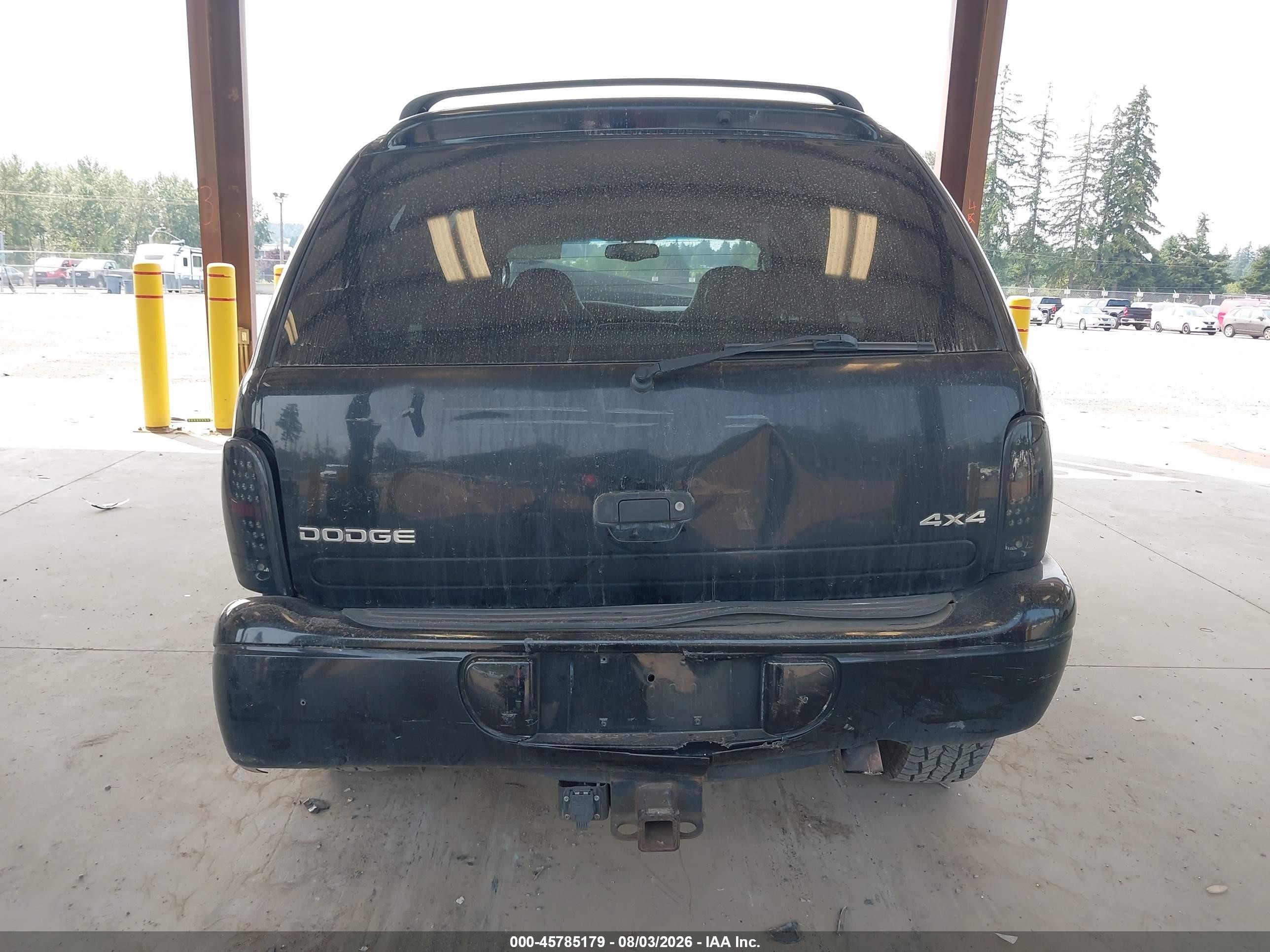 2001 Dodge Durango Slt Black vin: 1B4HS28ZX1F558879