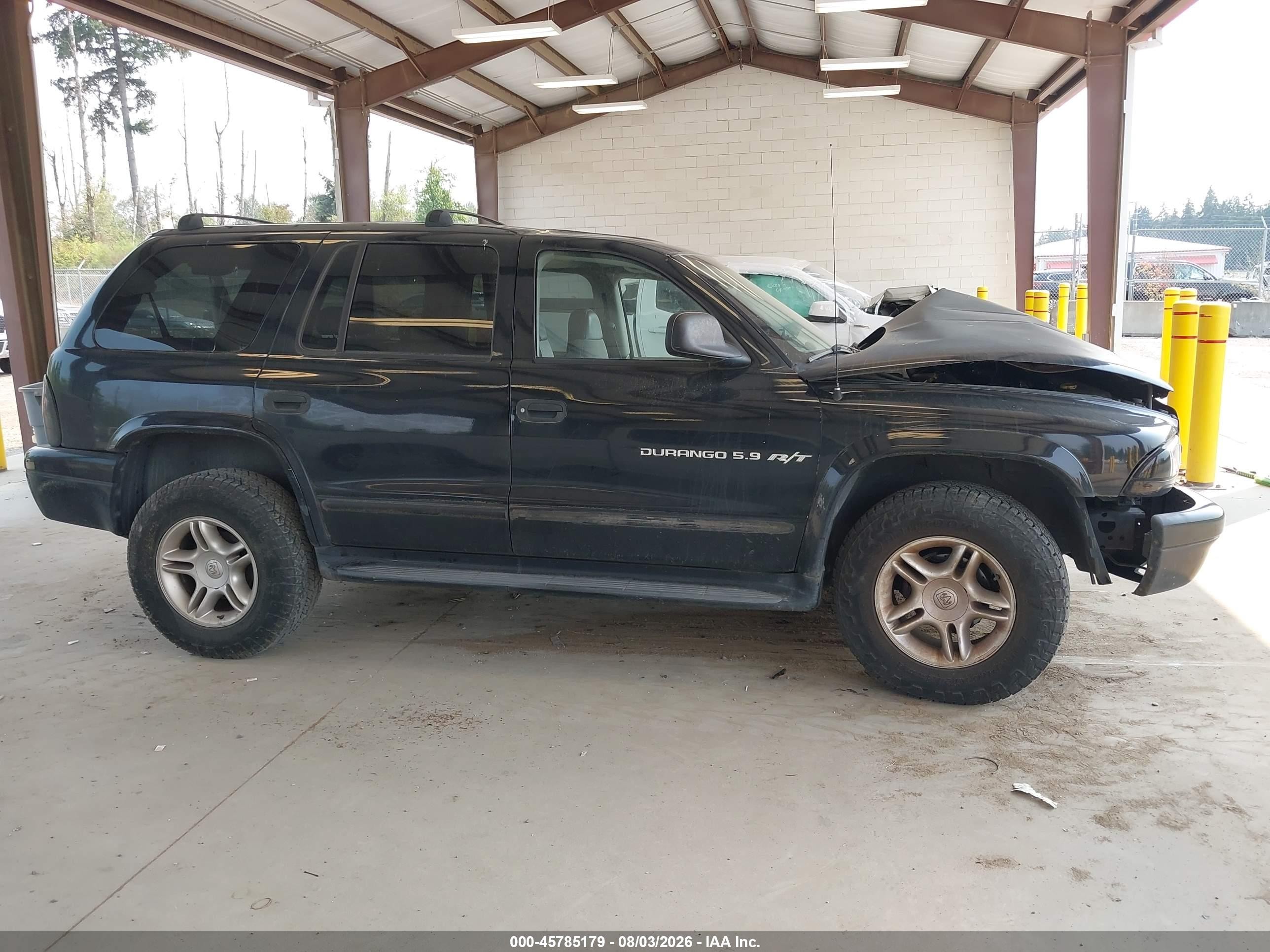 2001 Dodge Durango Slt Black vin: 1B4HS28ZX1F558879