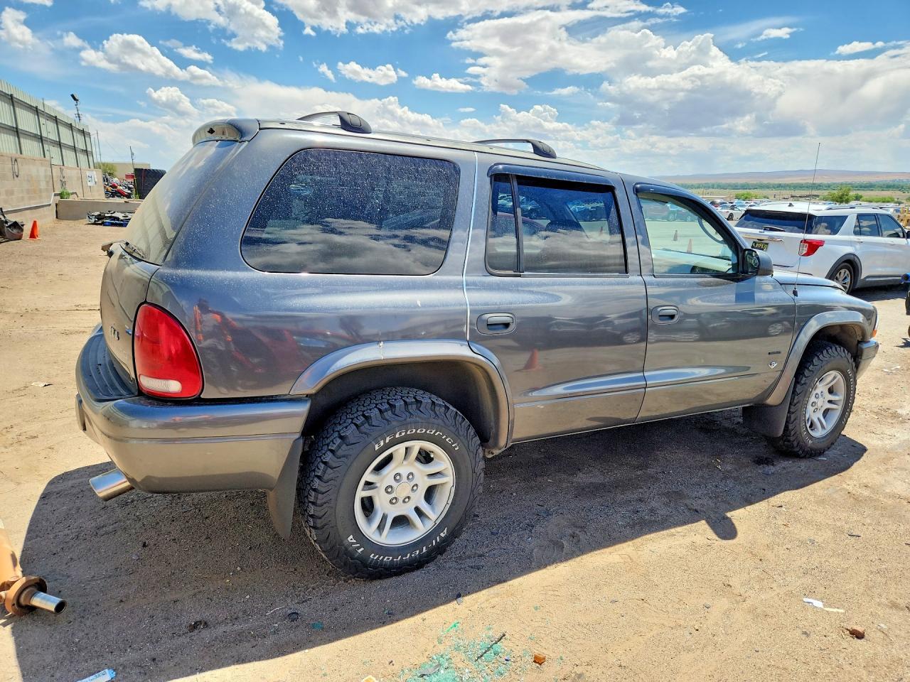 2002 Dodge Durango Gray vin: 1B4HS38NX2F164996