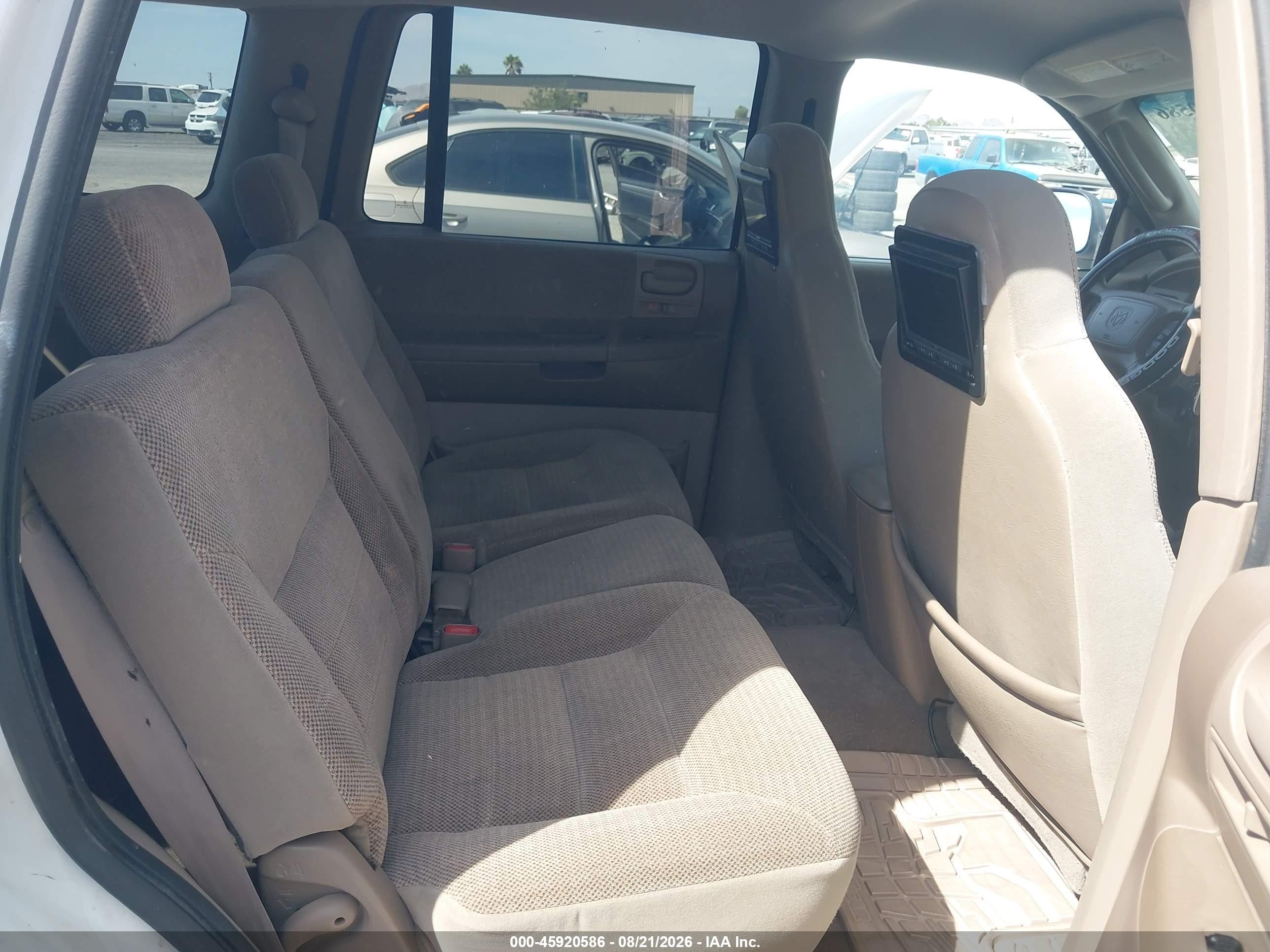 2002 Dodge Durango Slt White vin: 1B4HS48N02F166018