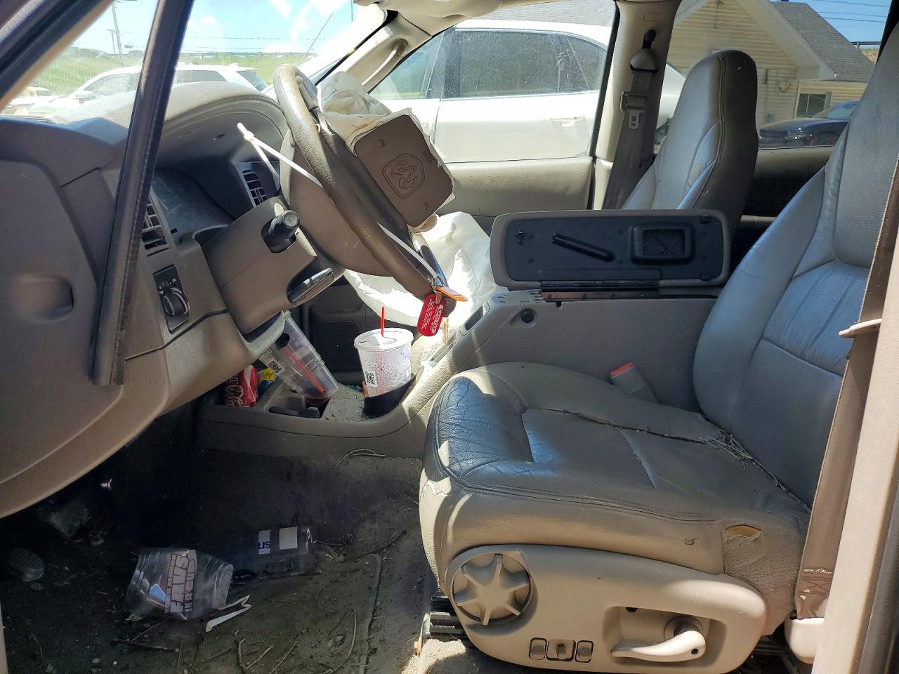 2002 Dodge Durango Slt Gray vin: 1B4HS48N32F108002