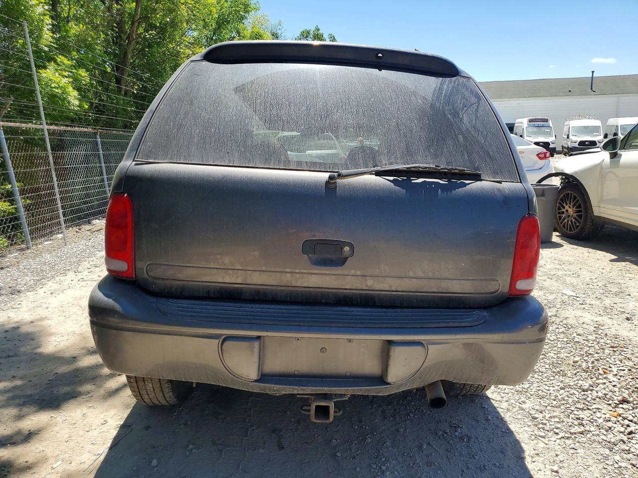 2002 Dodge Durango Slt Gray vin: 1B4HS48N32F108002