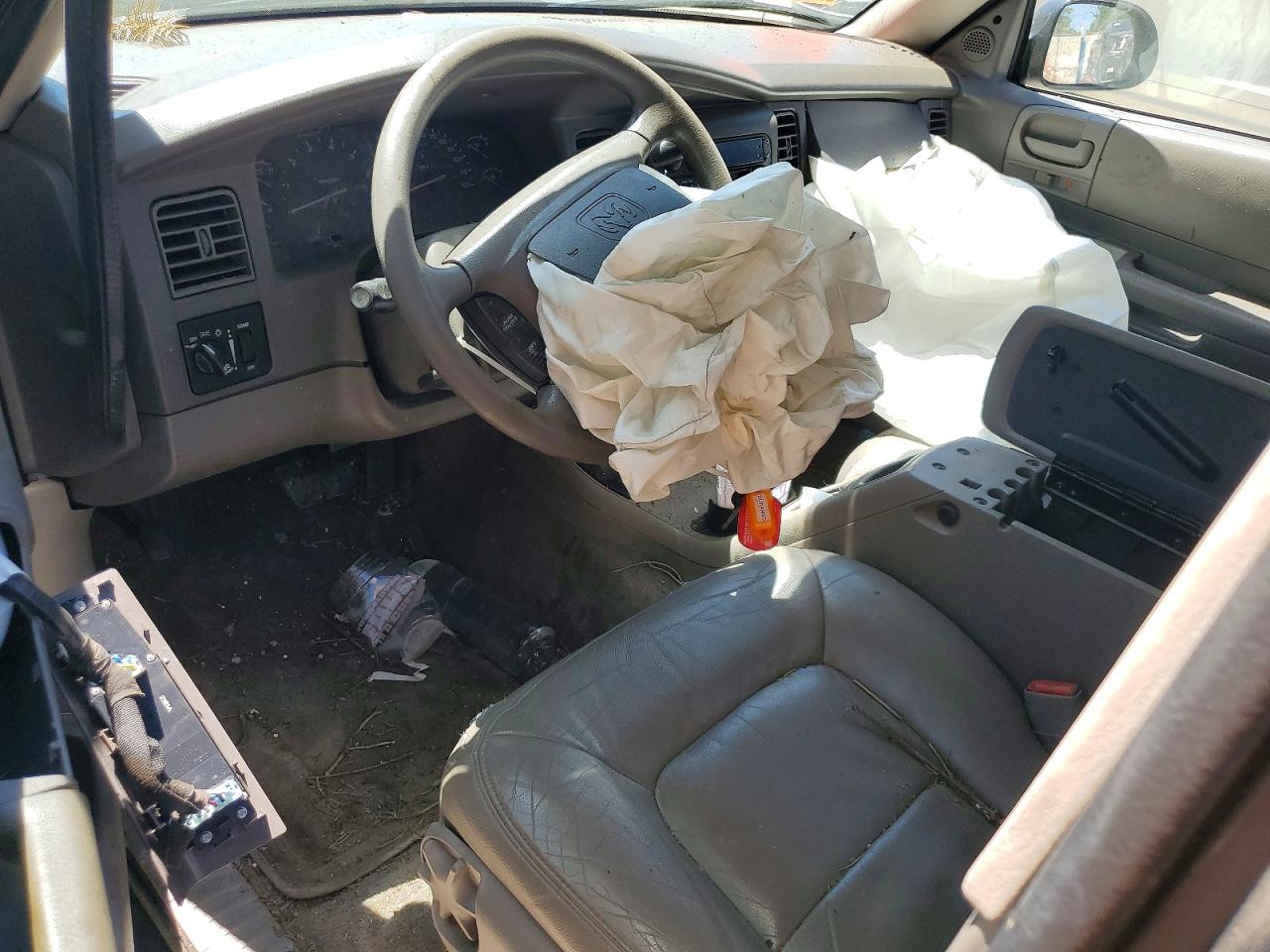 2002 Dodge Durango Slt Gray vin: 1B4HS48N32F108002