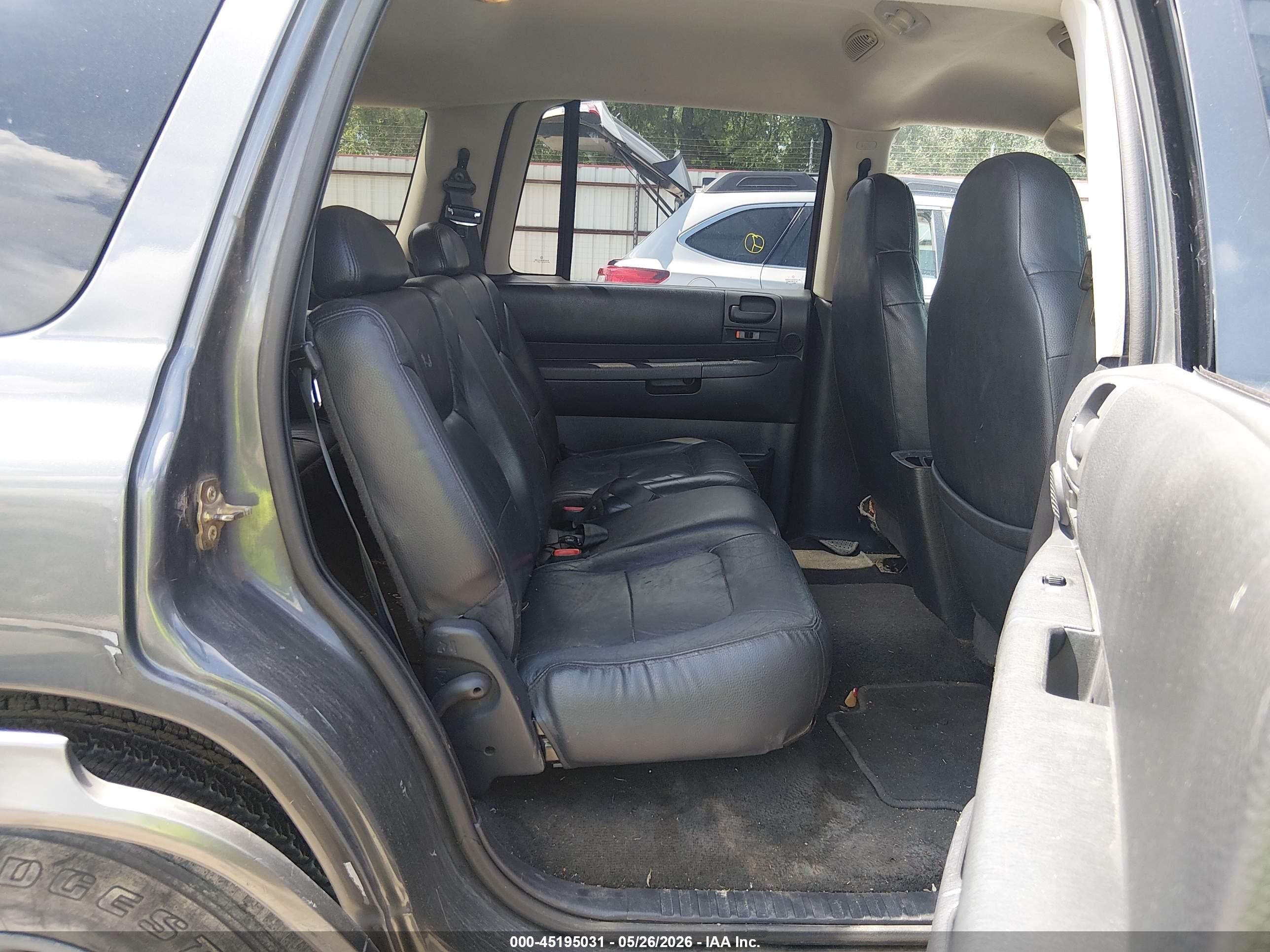 2002 Dodge Durango Slt Gray vin: 1B4HS48N32F161850